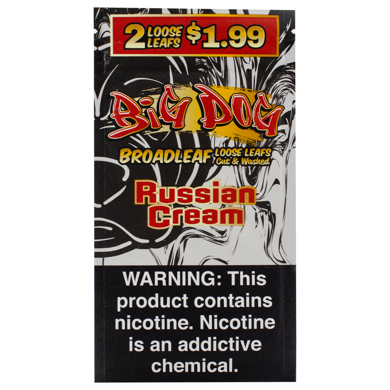 Russian Cream Big Dog 2X Pre Cut Loose Leaf