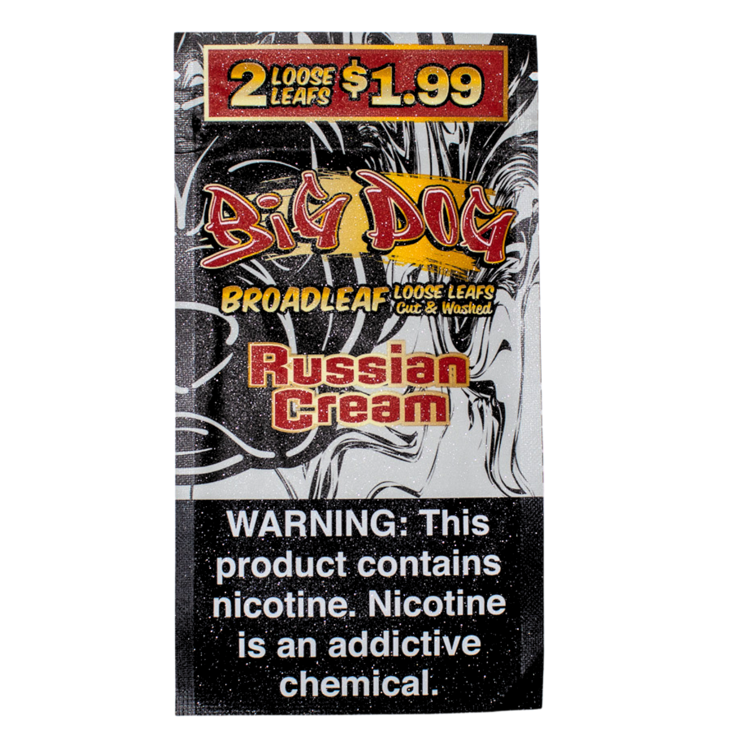 Russian Cream Big Dog 2X Pre Cut Loose Leaf