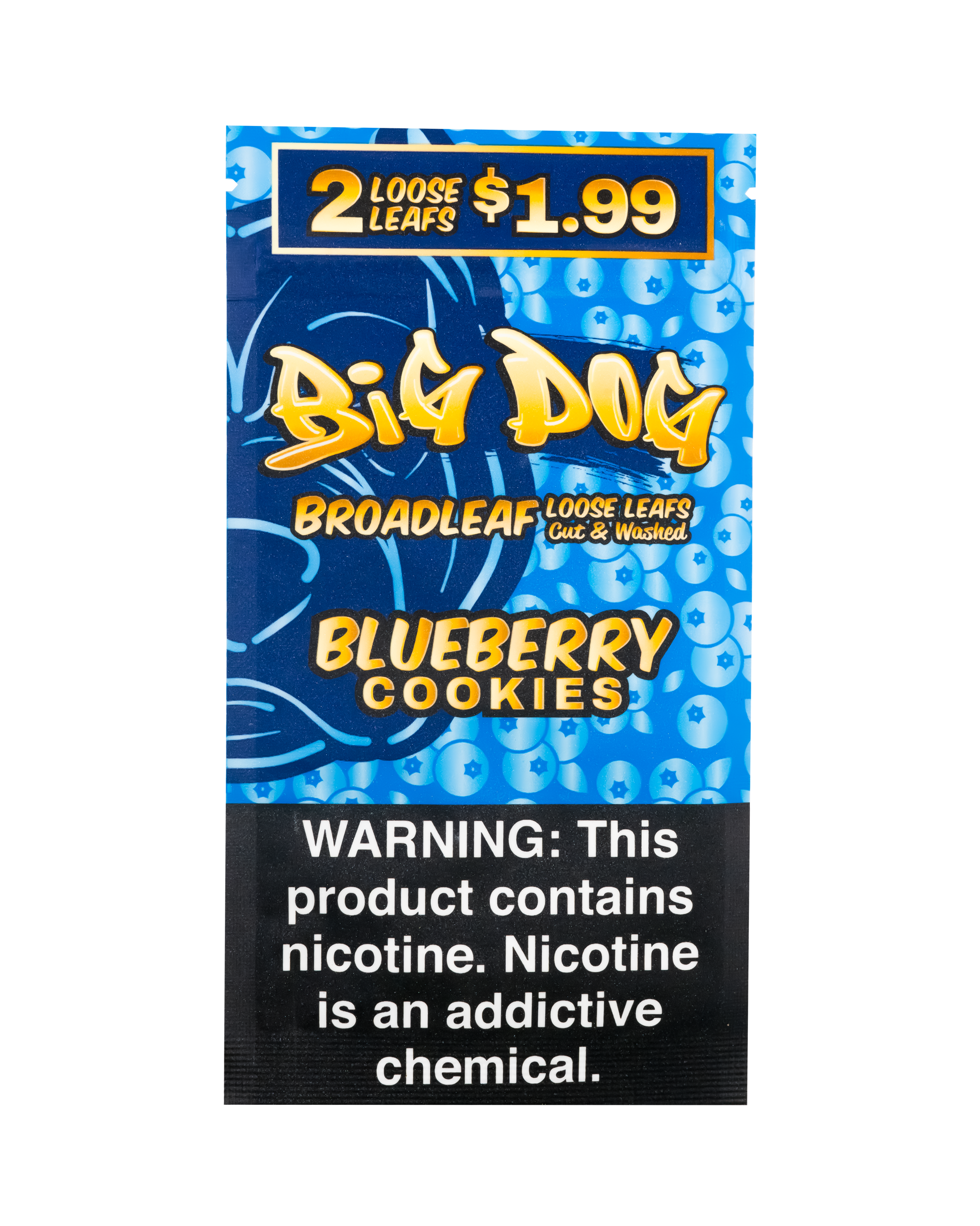 Blueberry Cookies – 2X Pre-Cut Leaf Wraps
