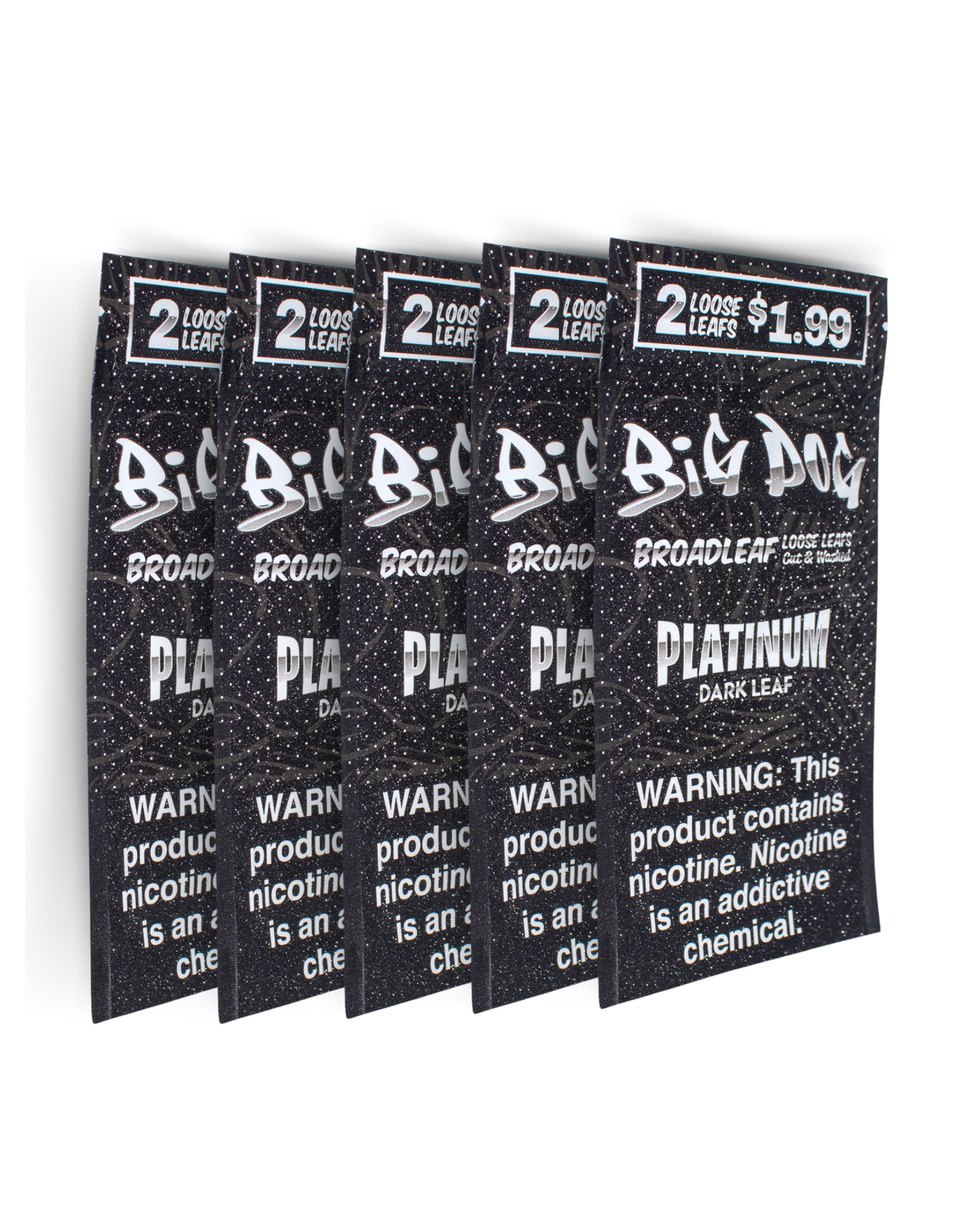 Platinum – 2X Pre-Cut Leaf Wraps