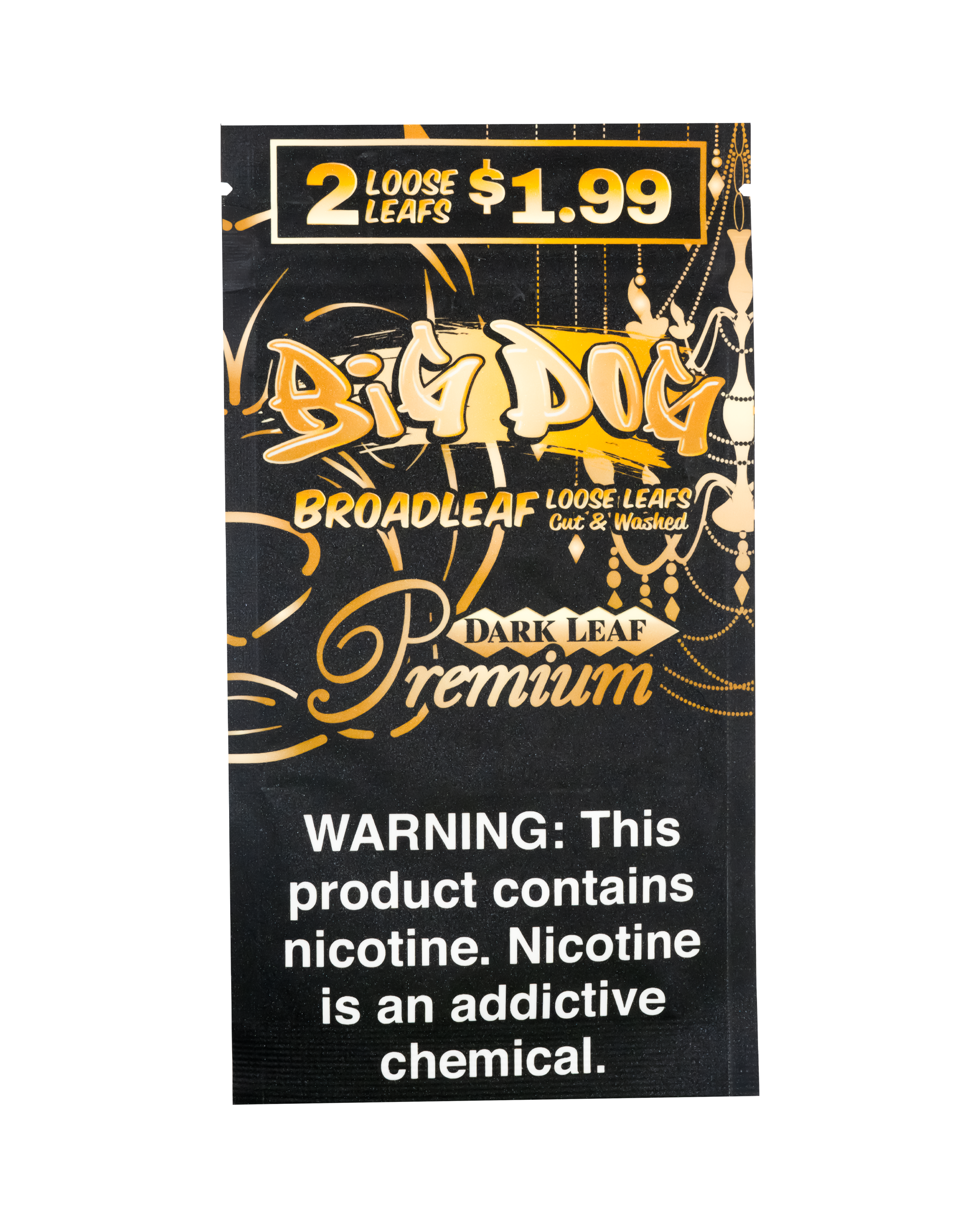 Premium Dark – 2X Pre-Cut Leaf Wraps