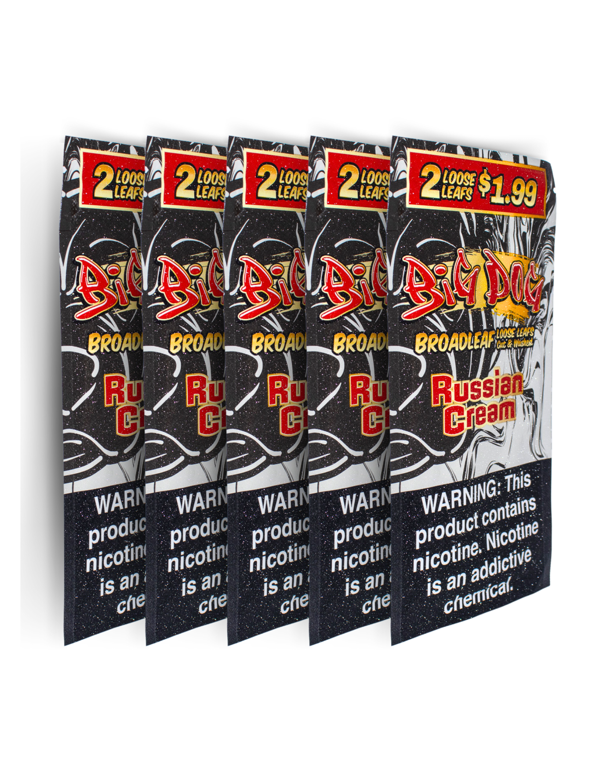 Russian Cream – 2X Pre-Cut Leaf Wraps