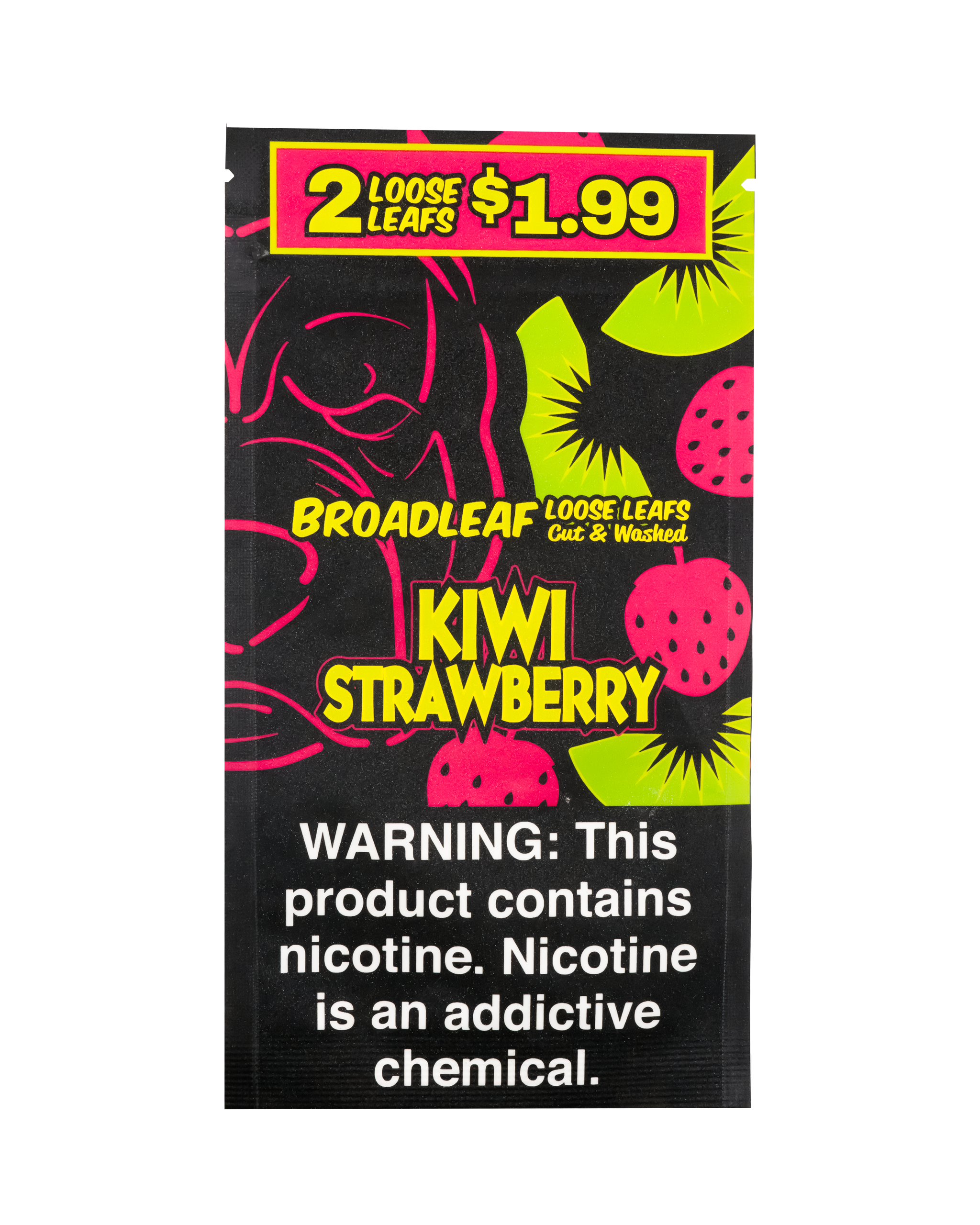 Kiwi Strawberry – 2X Pre-Cut Leaf Wraps
