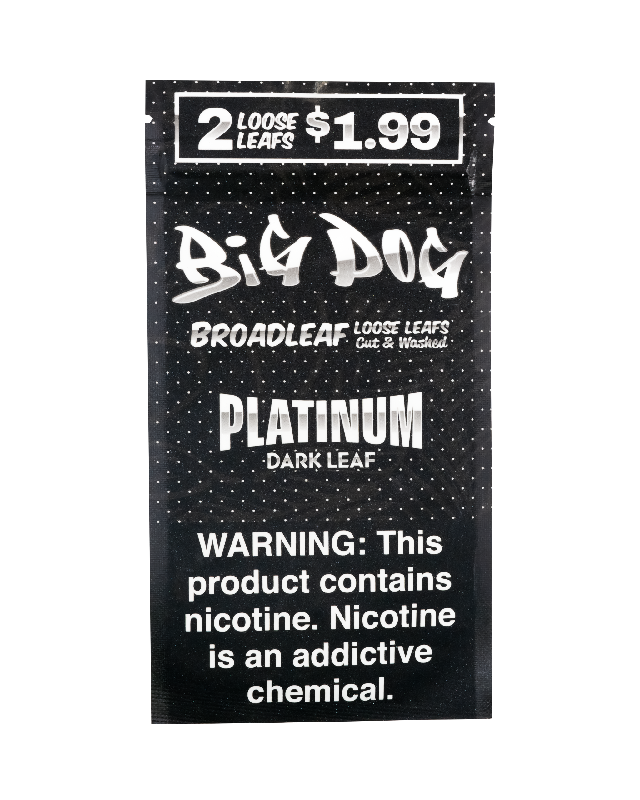 Platinum – 2X Pre-Cut Leaf Wraps