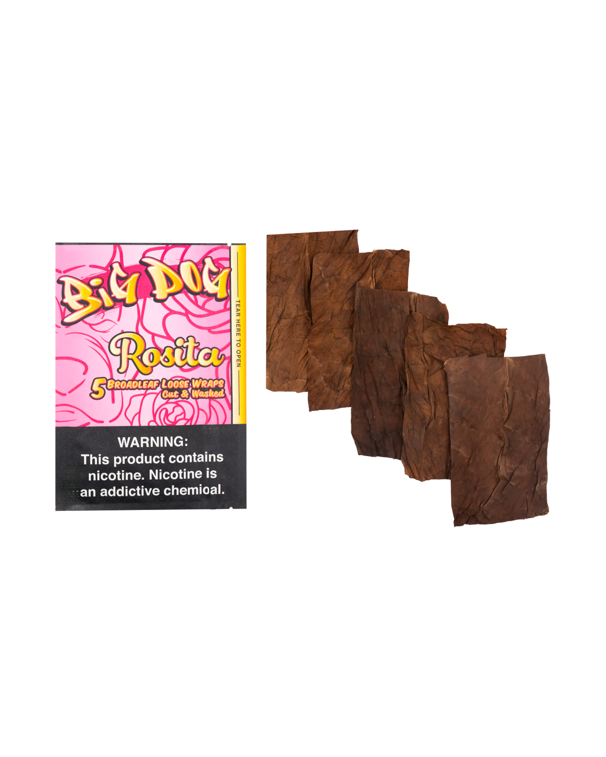 Rosita – 5X Pre-Cut Loose Leaf Wraps