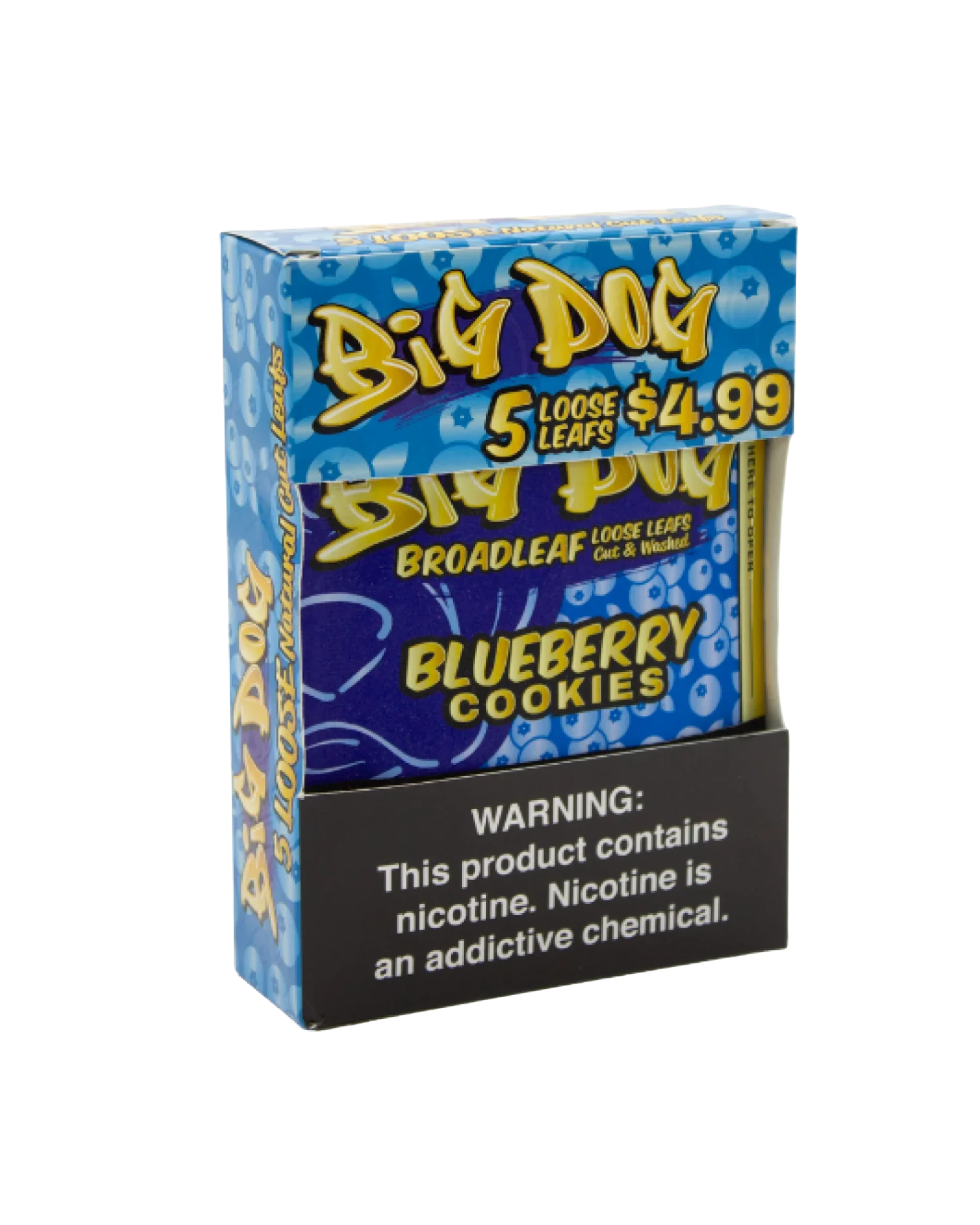 Blueberry Cookies – 5X Pre-Cut Loose Leaf Wraps