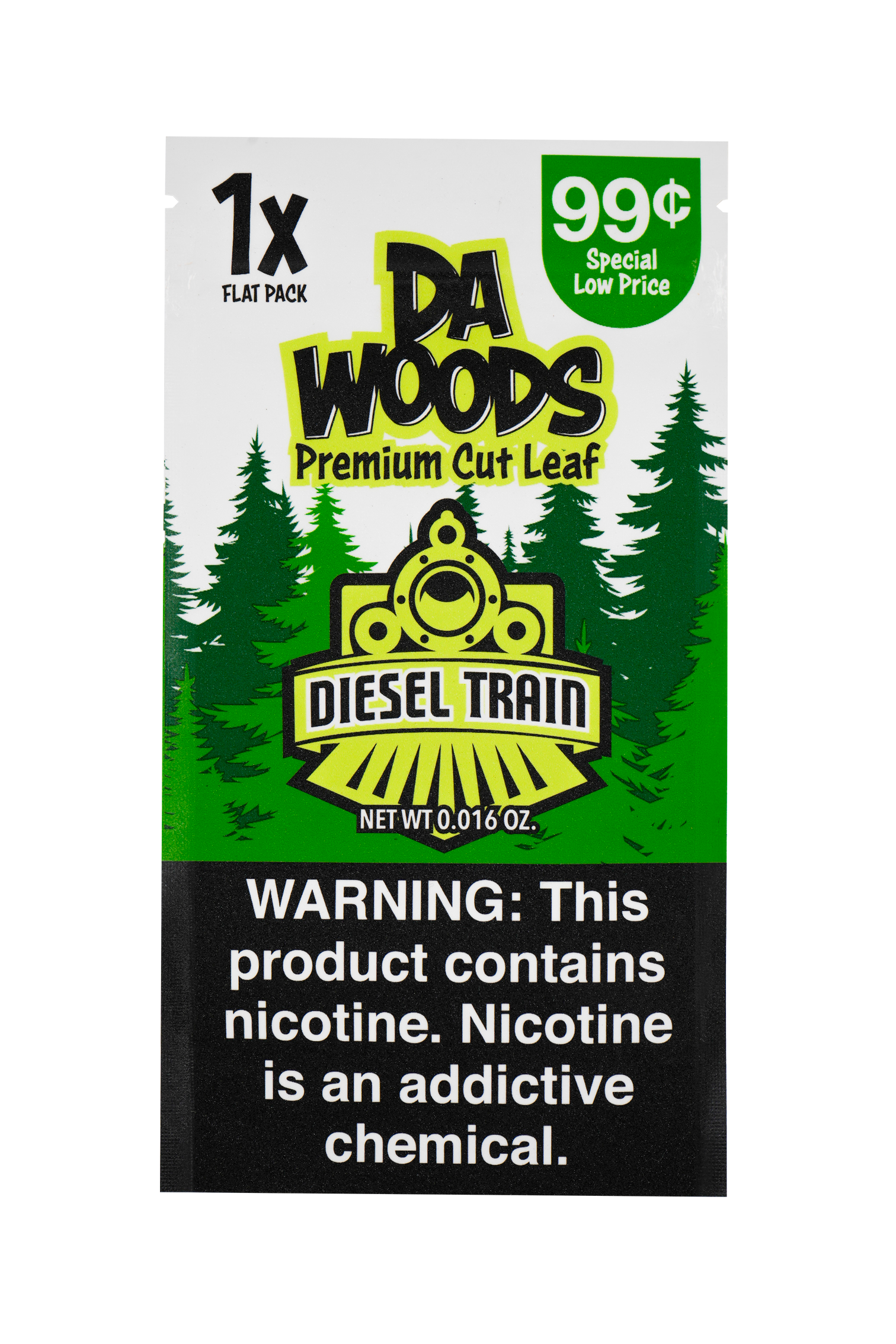 Diesel Train – Da Woods Pre-Cut Loose Leaf