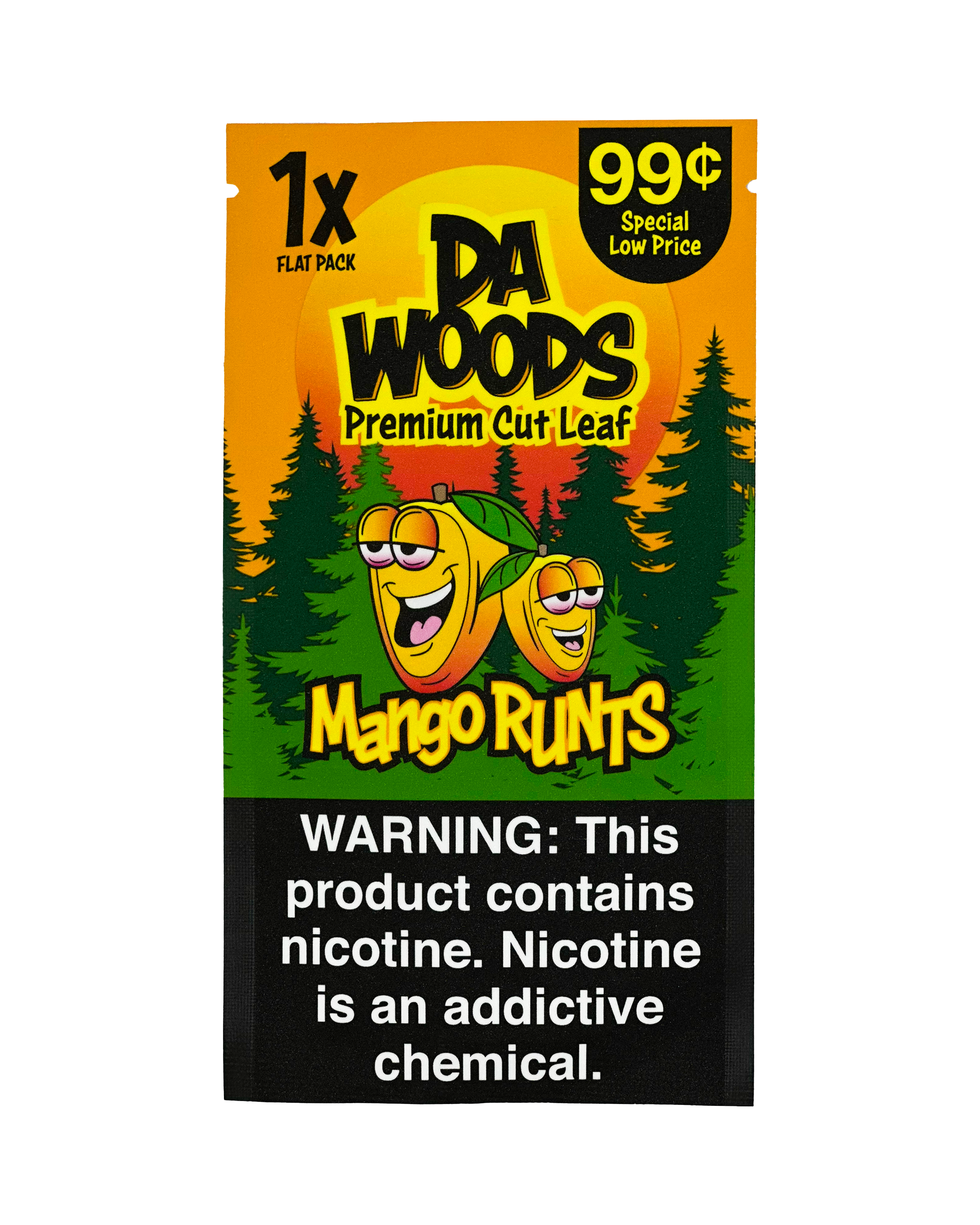 Mango Runts – Da Woods Pre-Cut Loose Leaf