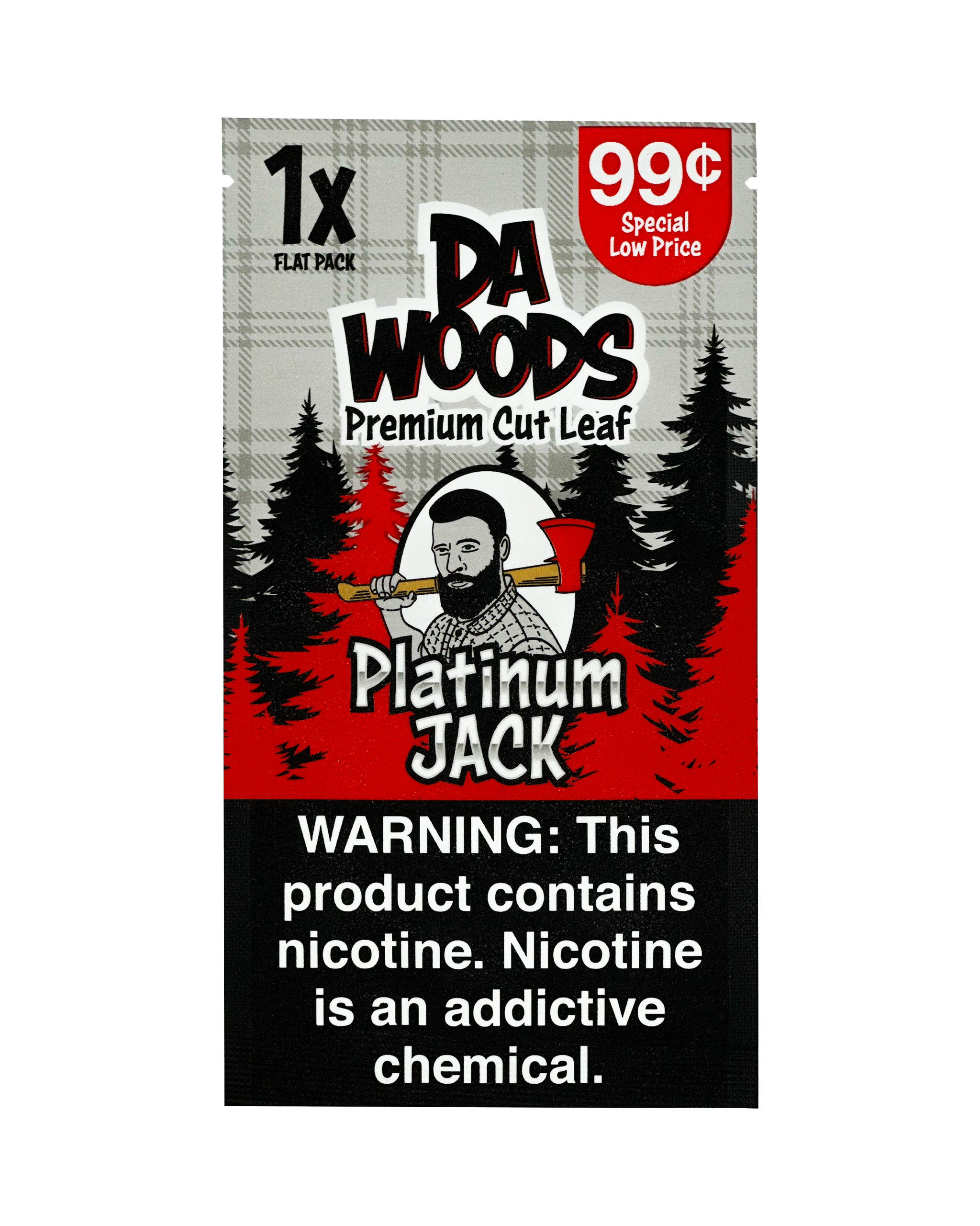 Platinum Jack – Da Woods Pre-Cut Loose Leaf