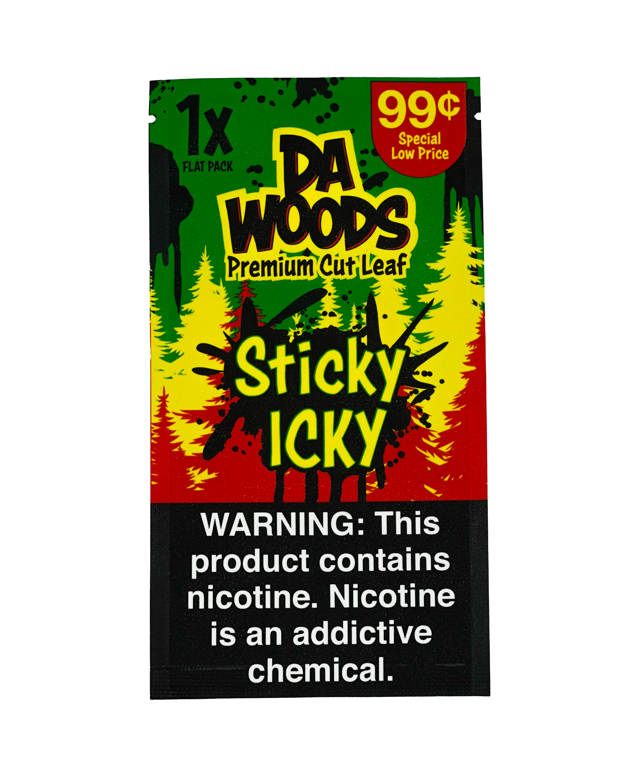 Sticky Icky – Da Woods Pre-Cut Loose Leaf