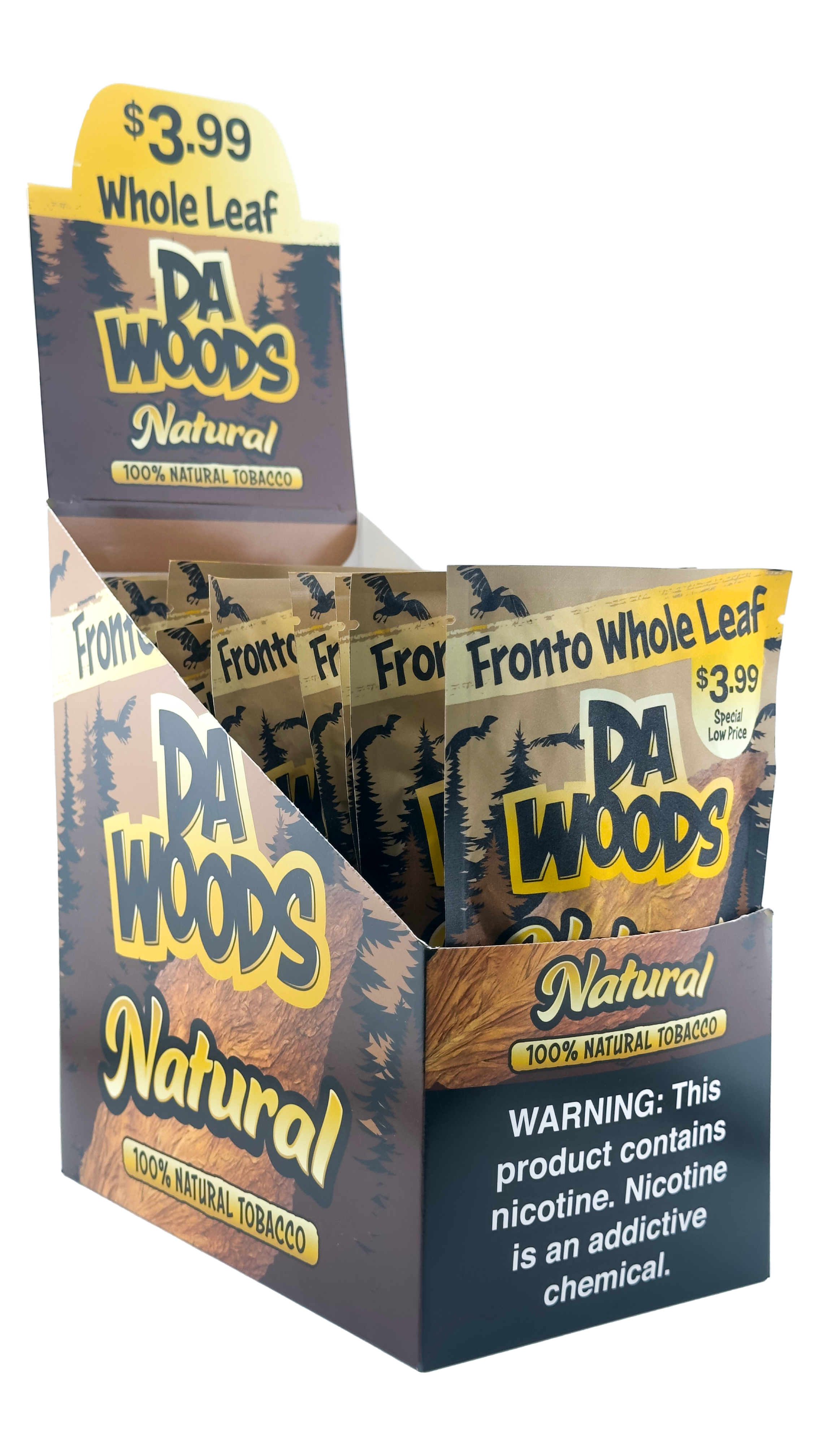 Da Woods Premium Whole Leaf - Natural