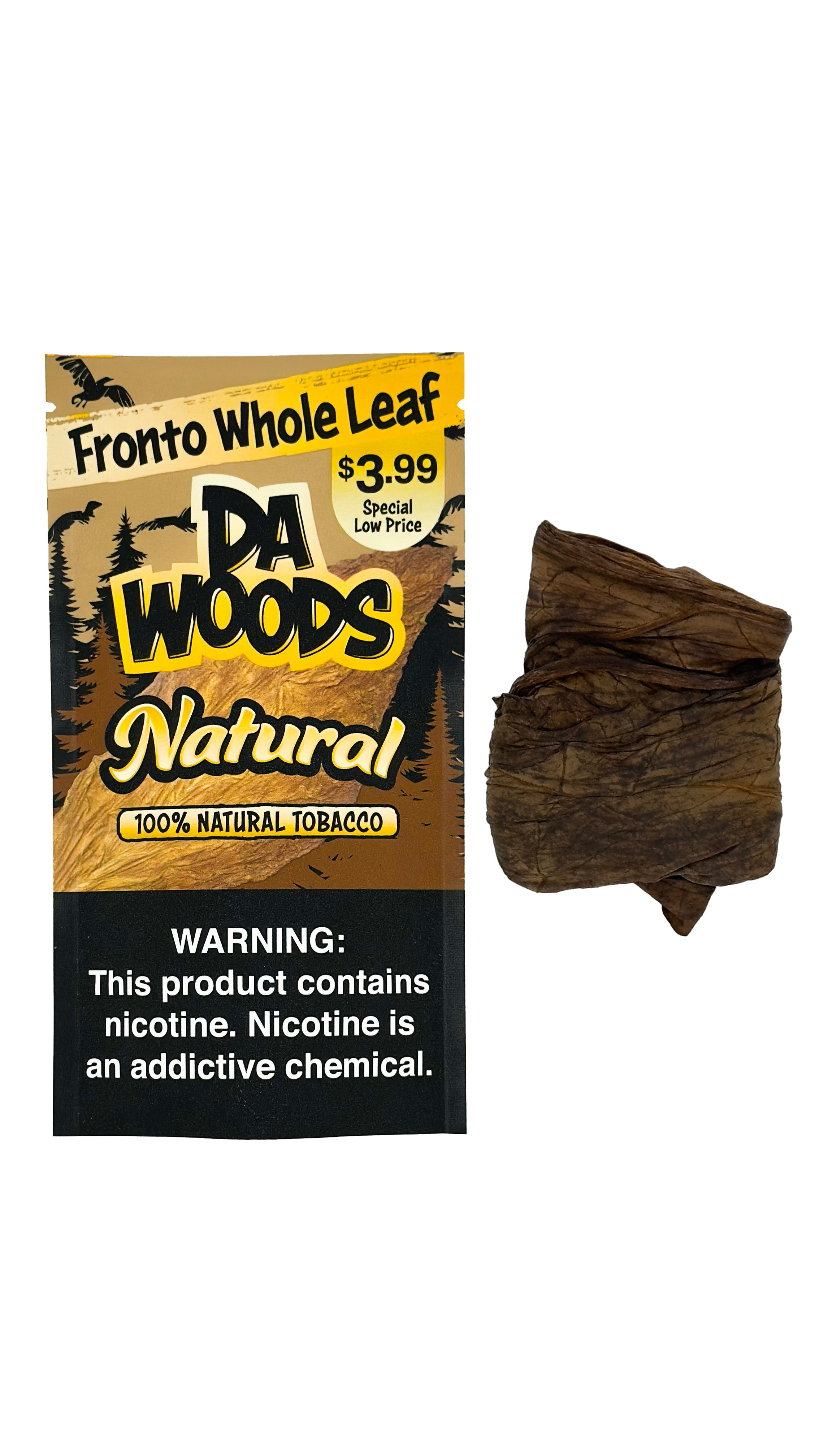 Da Woods Premium Whole Leaf - Natural