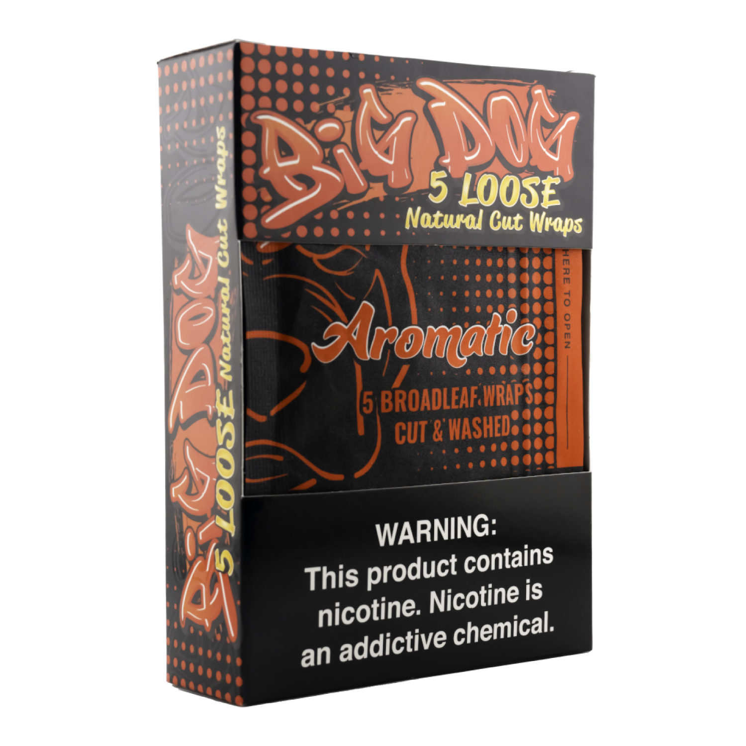 Aromatic (Sweet) – 5X Pre-Cut Loose Leaf Wraps