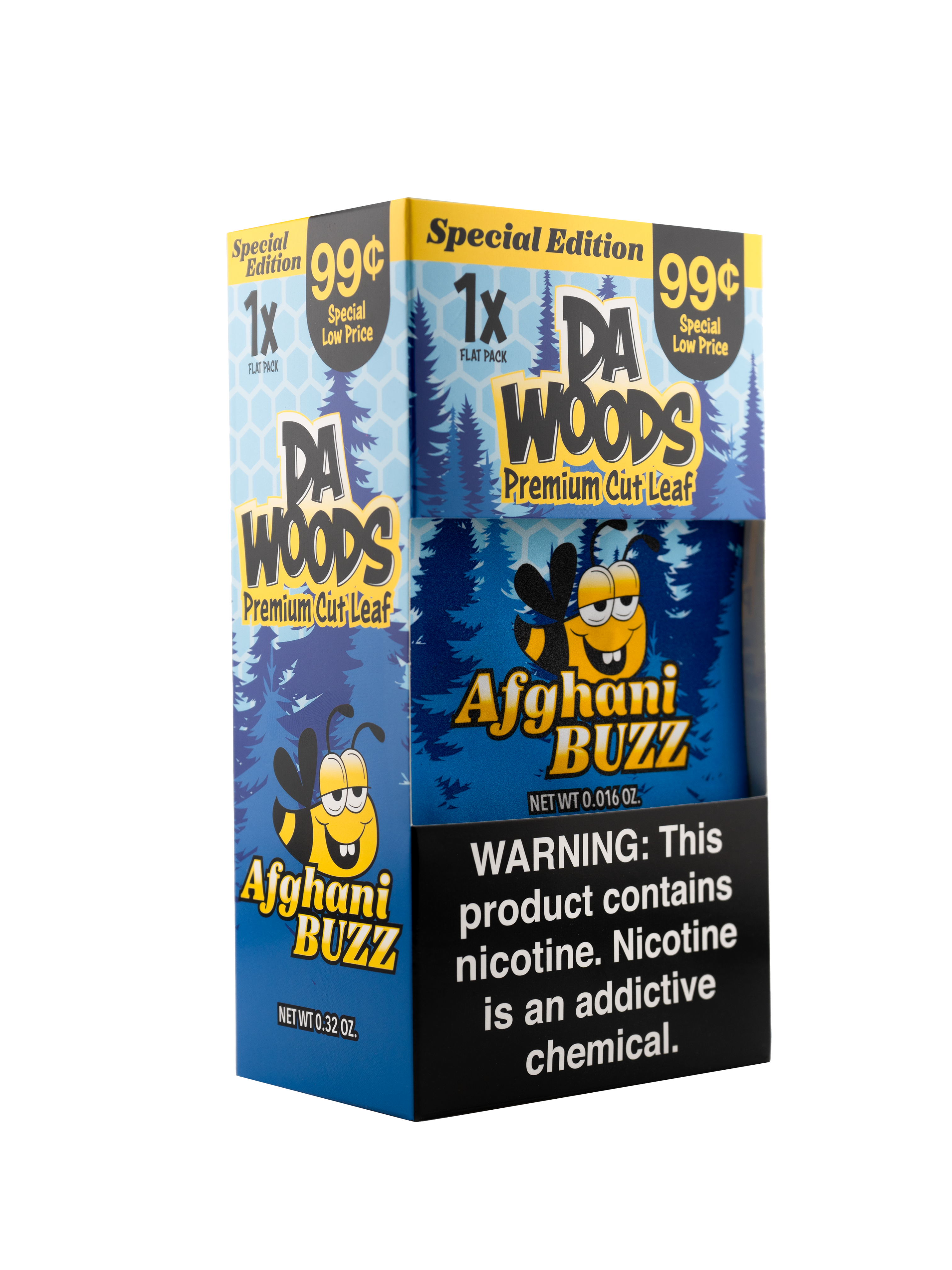 Afghani Buzz – Da Woods Pre-Cut Loose Leaf