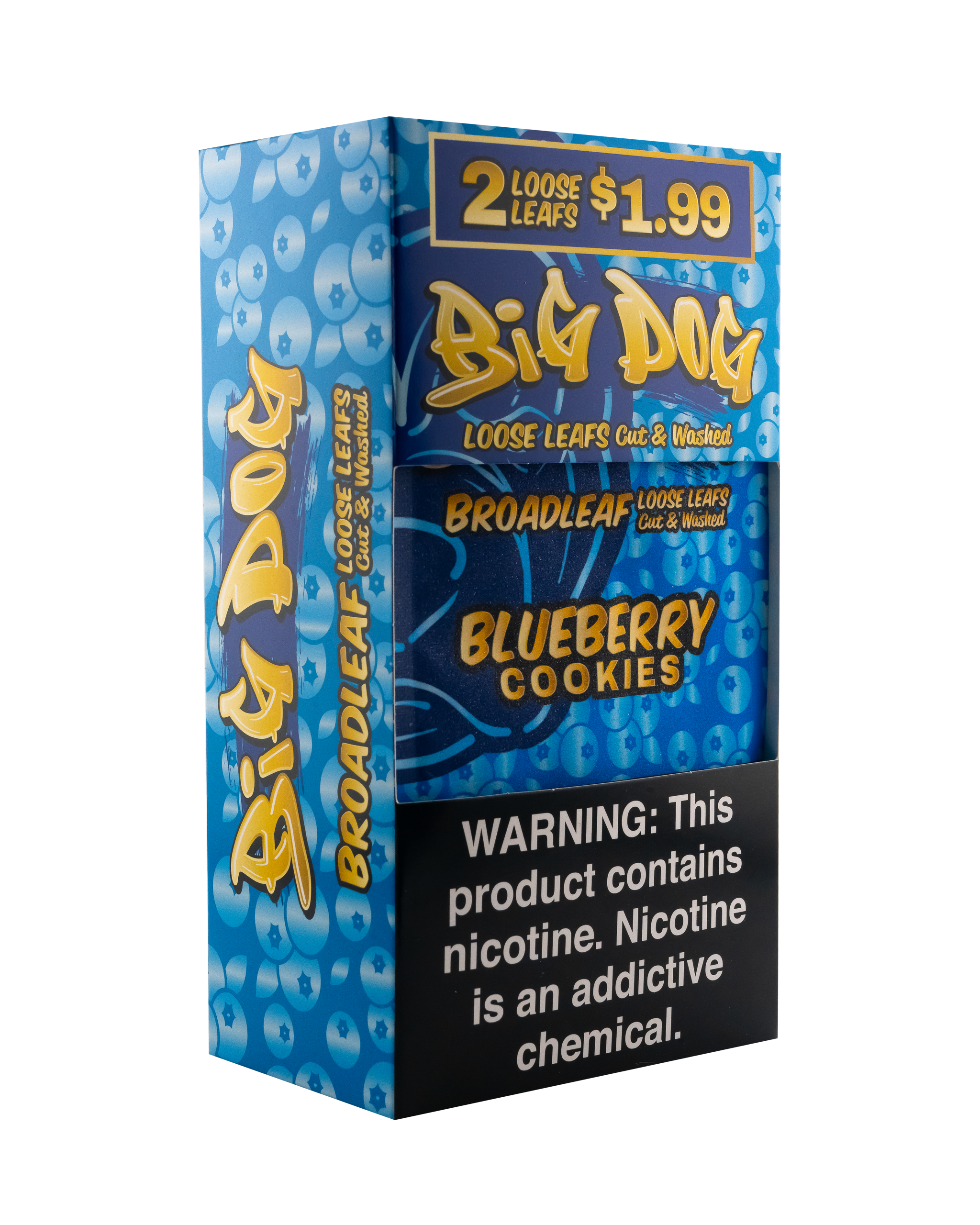 Blueberry Cookies – 2X Pre-Cut Leaf Wraps