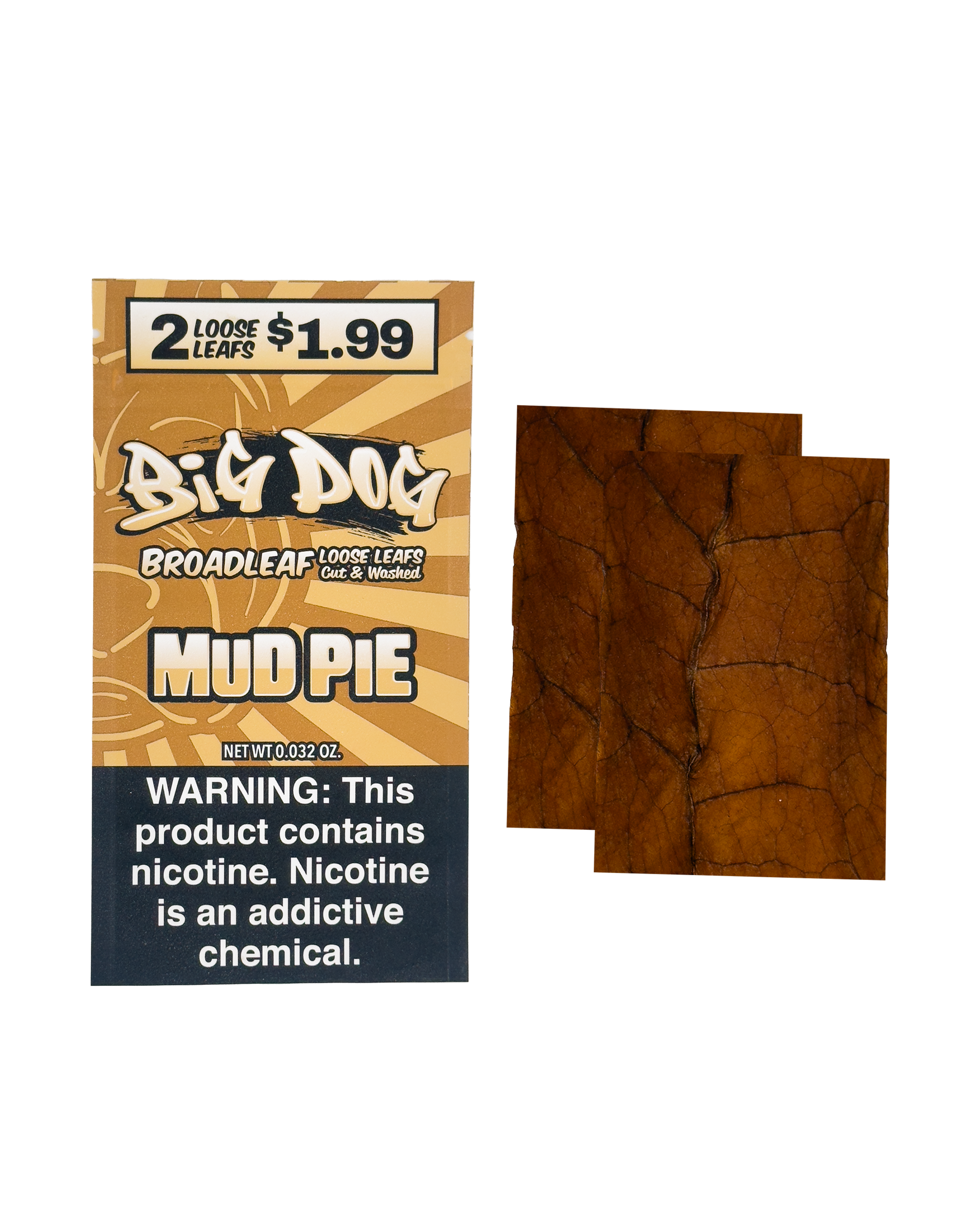 Mud Pie – 2X Pre-Cut Leaf Wraps