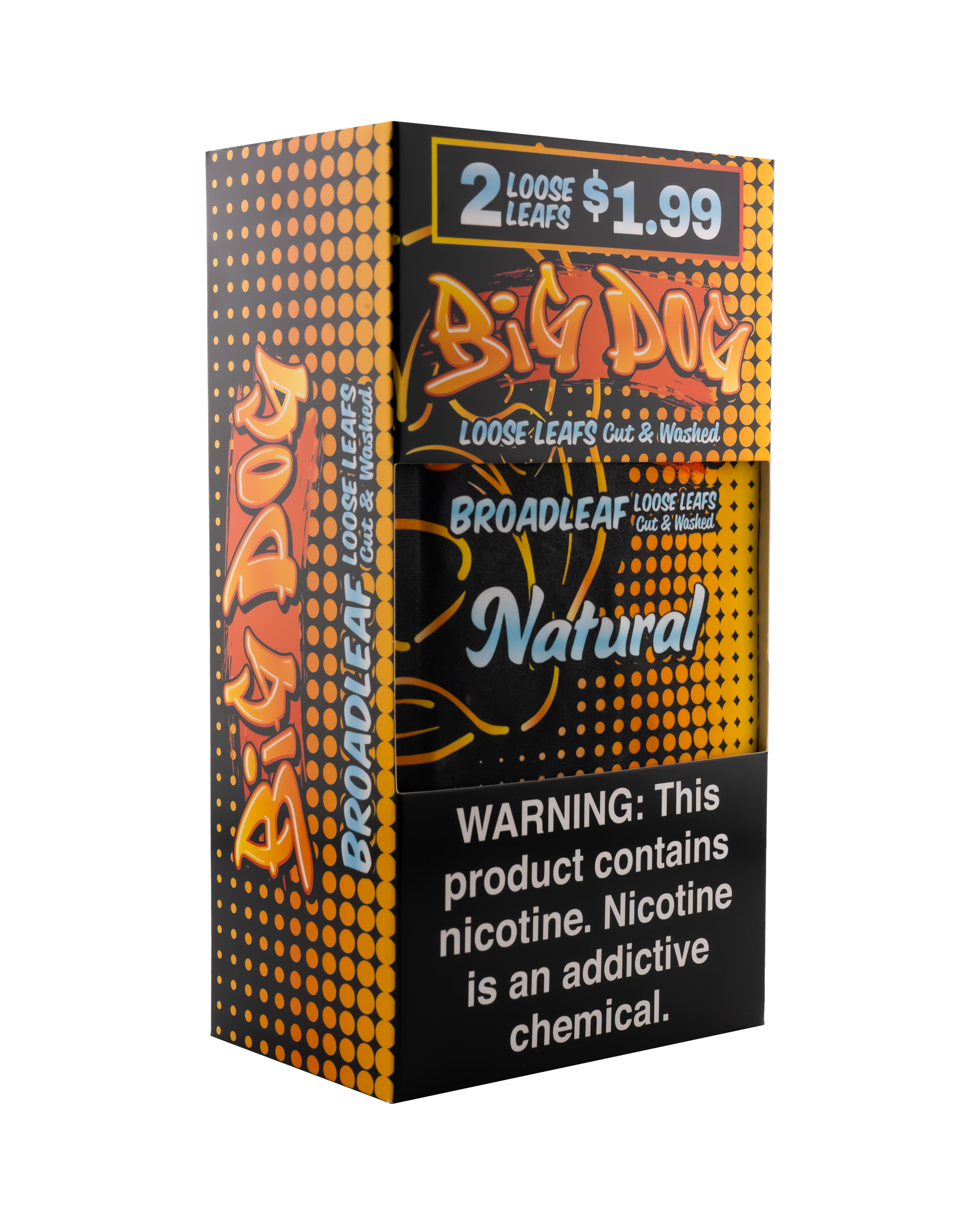 Natural – 2X Pre-Cut Leaf Wraps