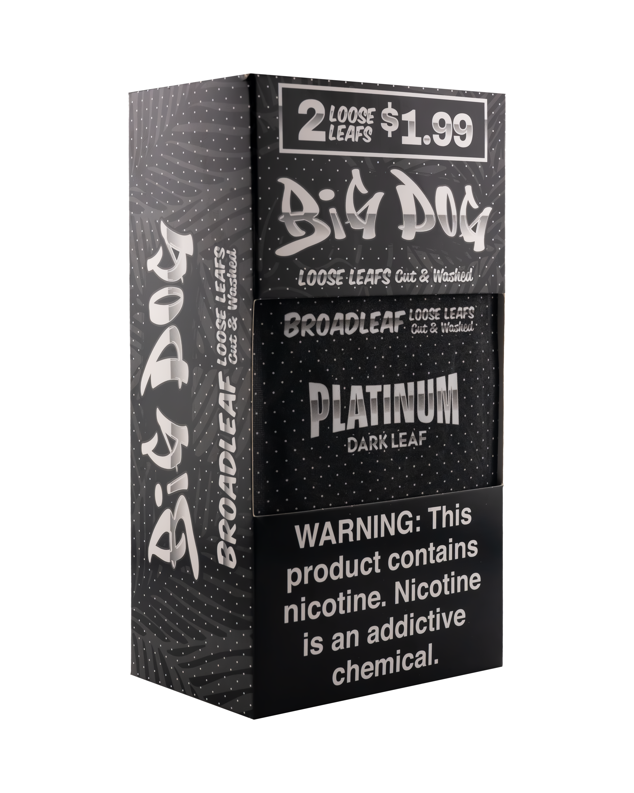 Platinum – 2X Pre-Cut Leaf Wraps