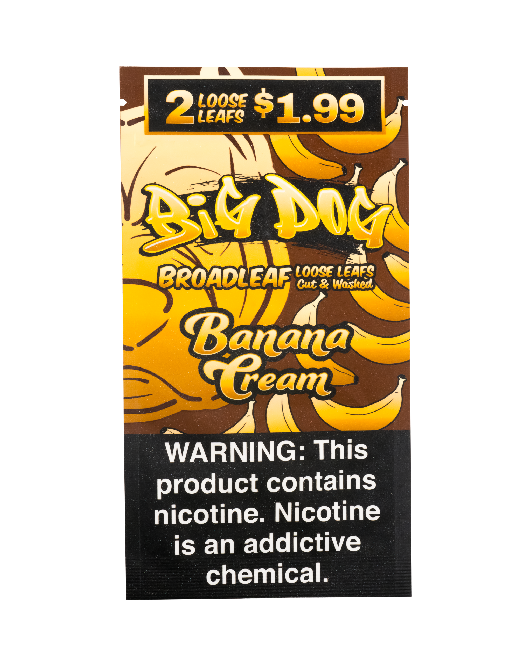 Banana Cream – 2X Pre-Cut Leaf Wraps