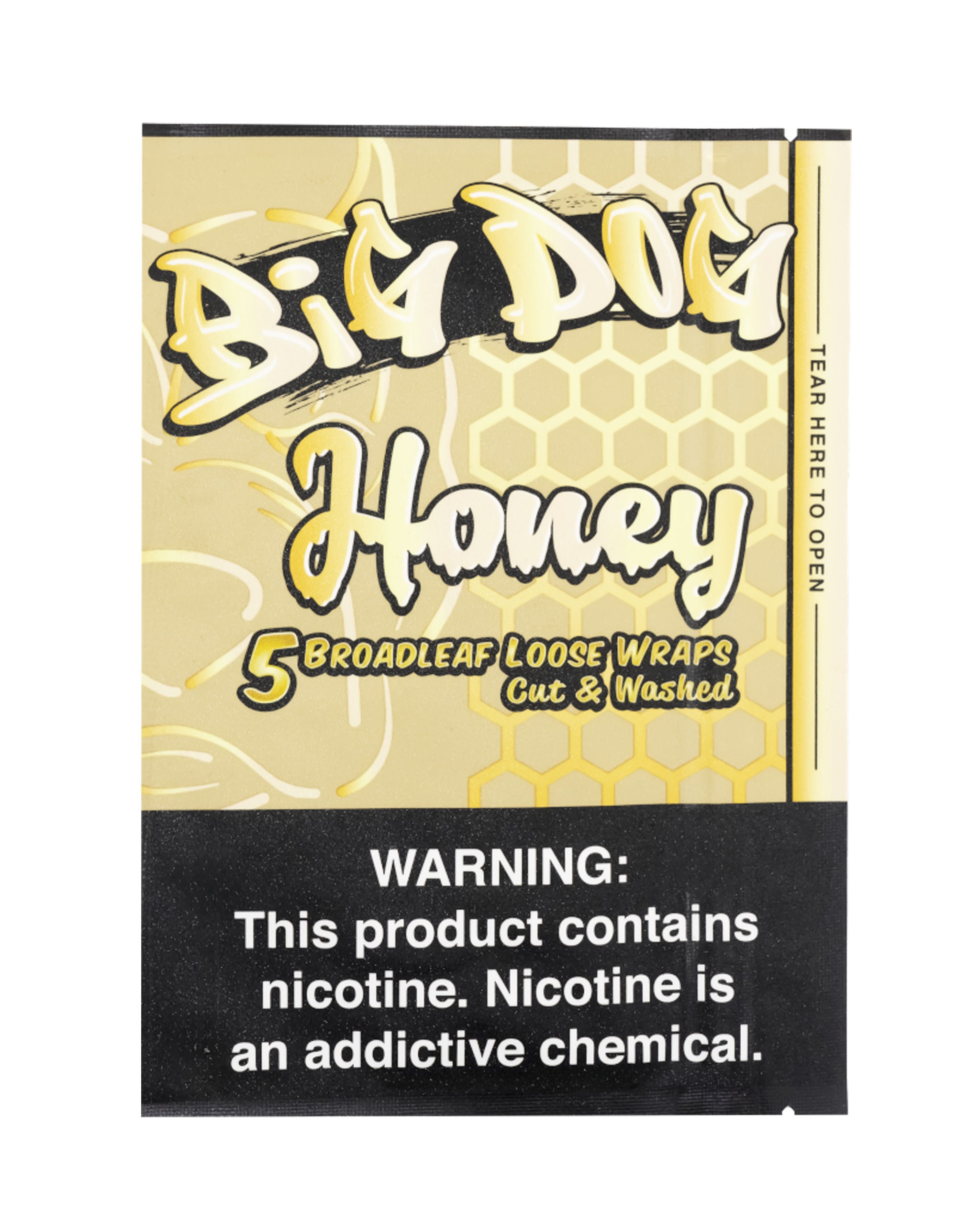 Honey – 5X Pre-Cut Loose Leaf Wraps