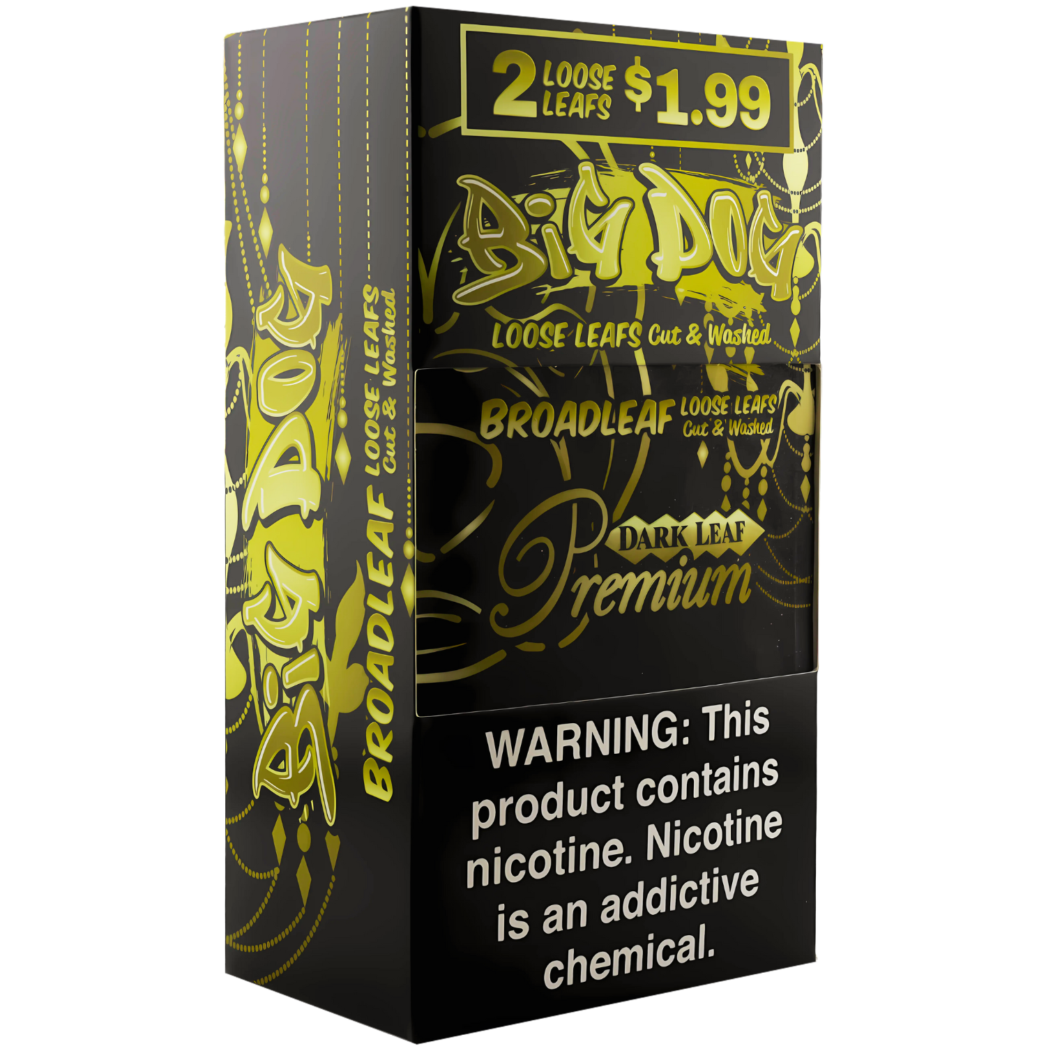 Dark Leaf Big Dog 2X Pre Cut Loose Leaf