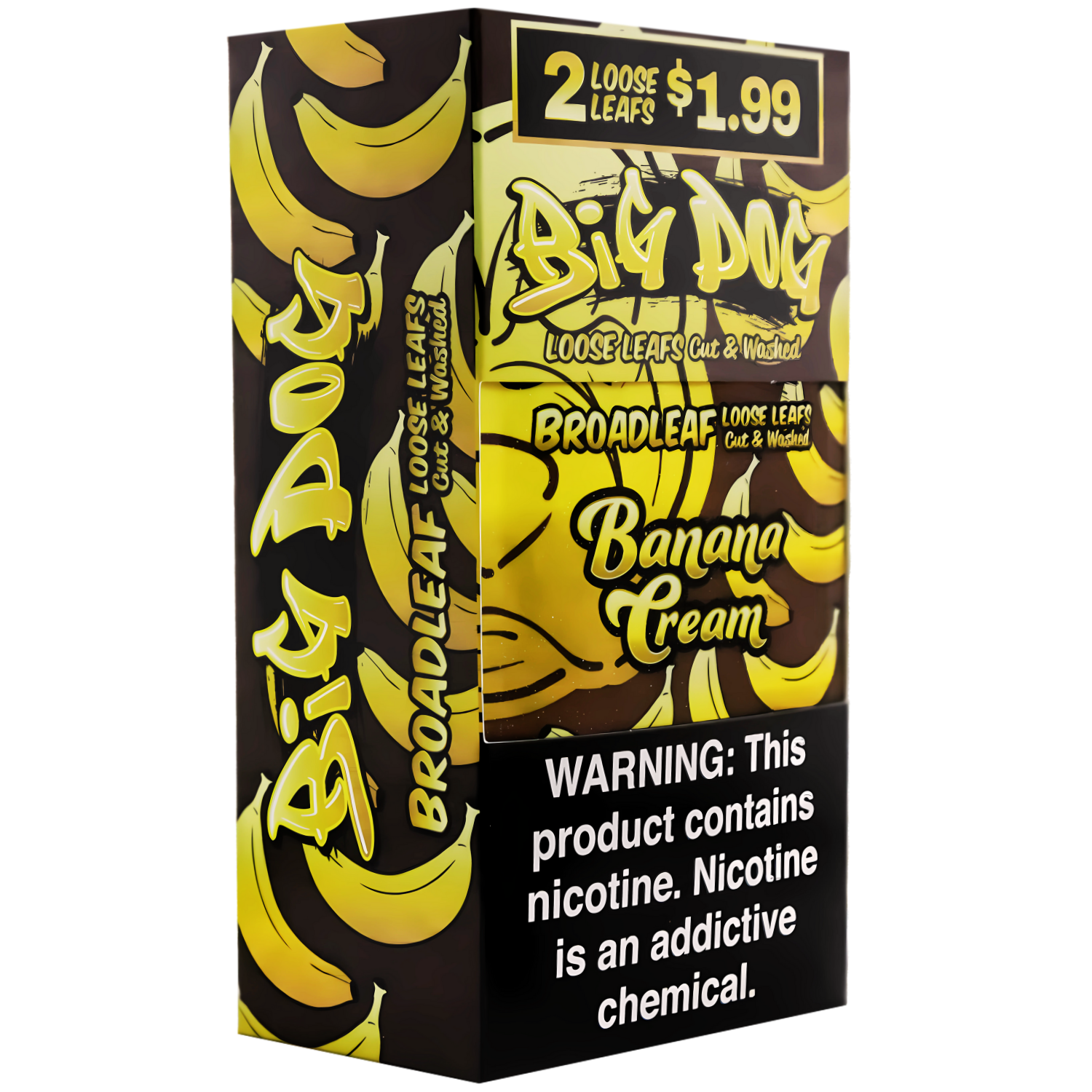 Banana Cream Big Dog 2X Pre Cut Loose Leaf