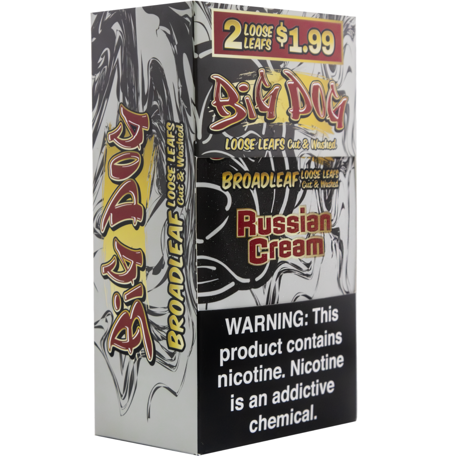 Russian Cream Big Dog 2X Pre Cut Loose Leaf