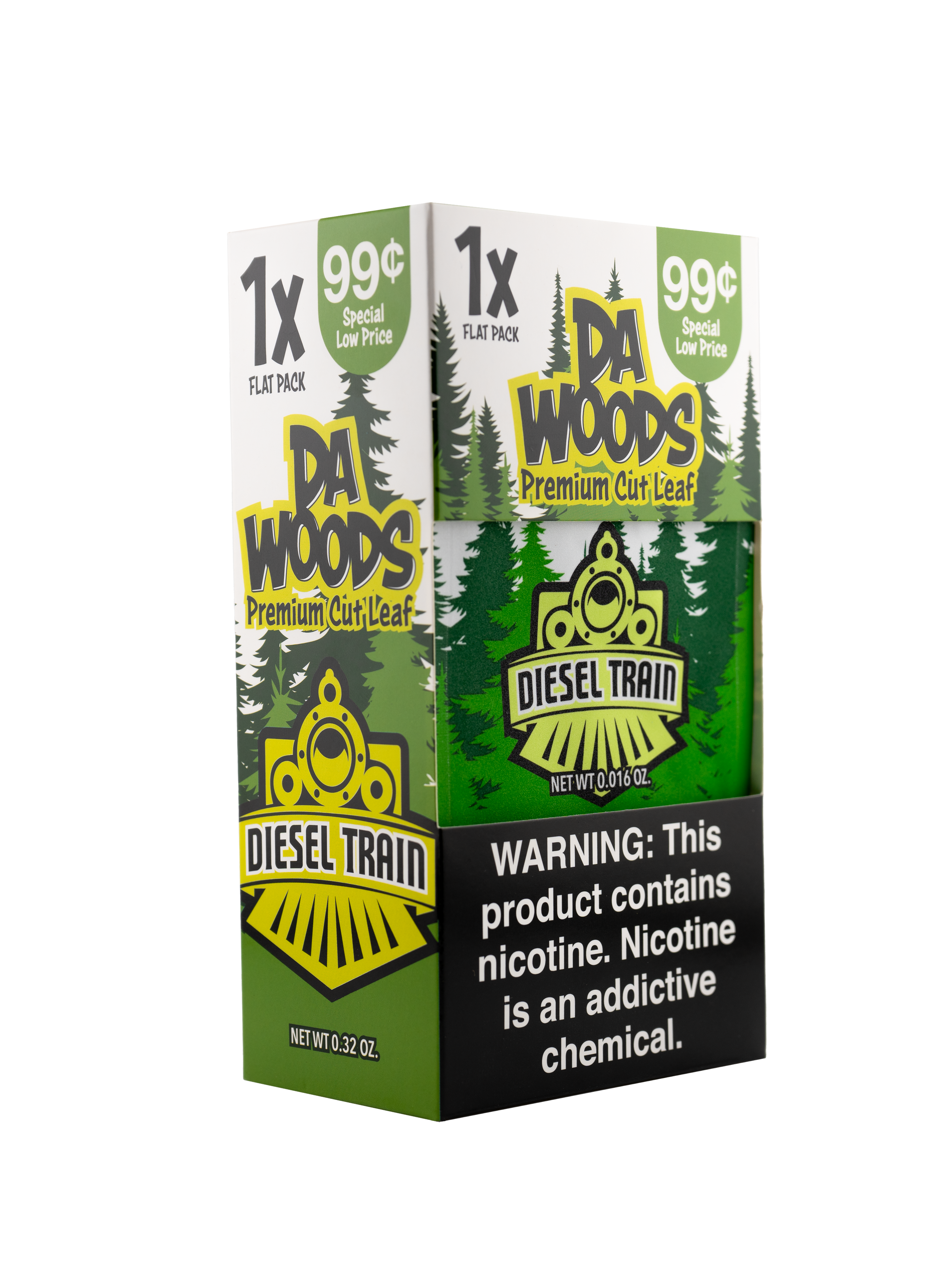 Diesel Train – Da Woods Pre-Cut Loose Leaf