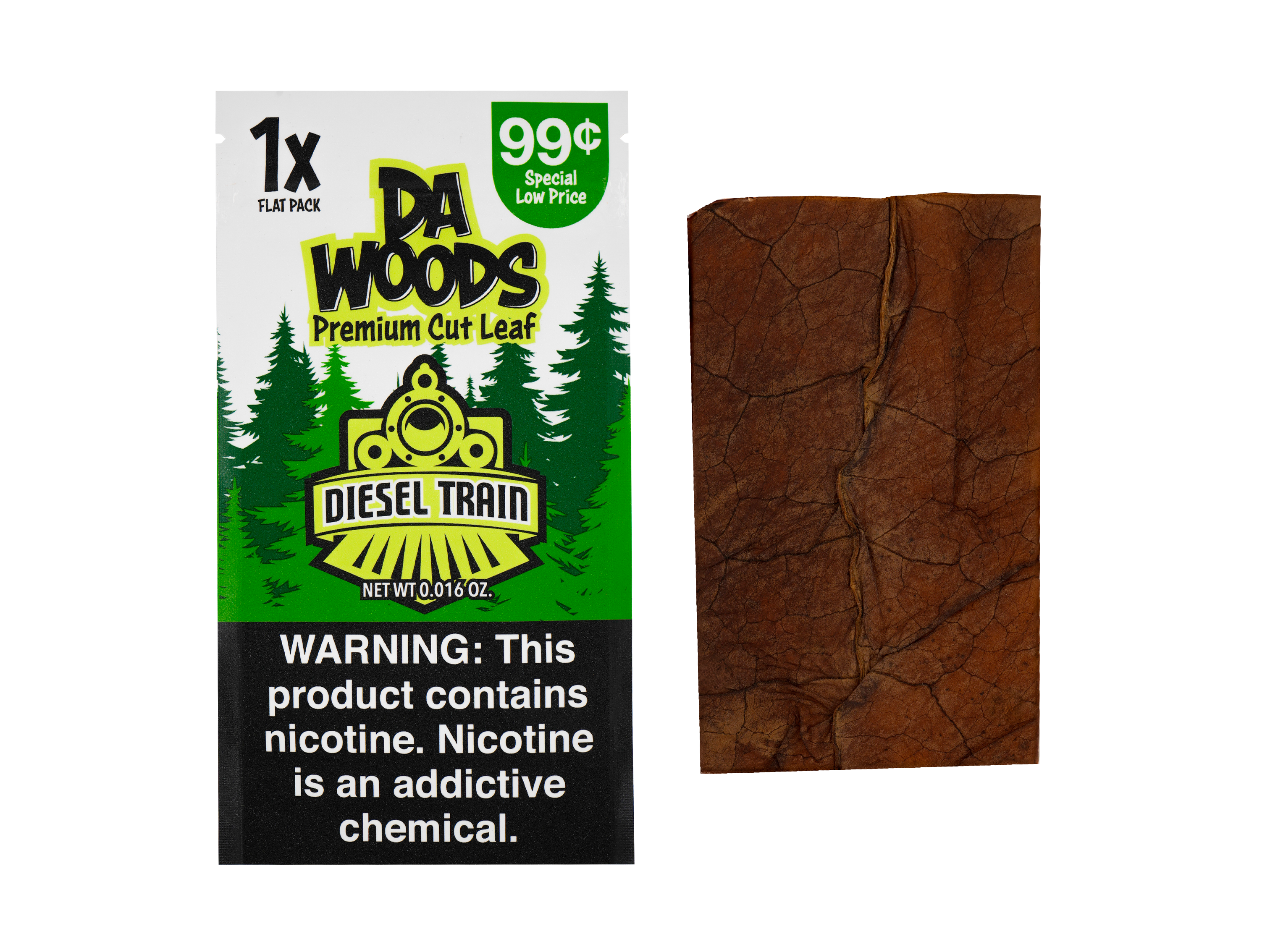 Diesel Train – Da Woods Pre-Cut Loose Leaf