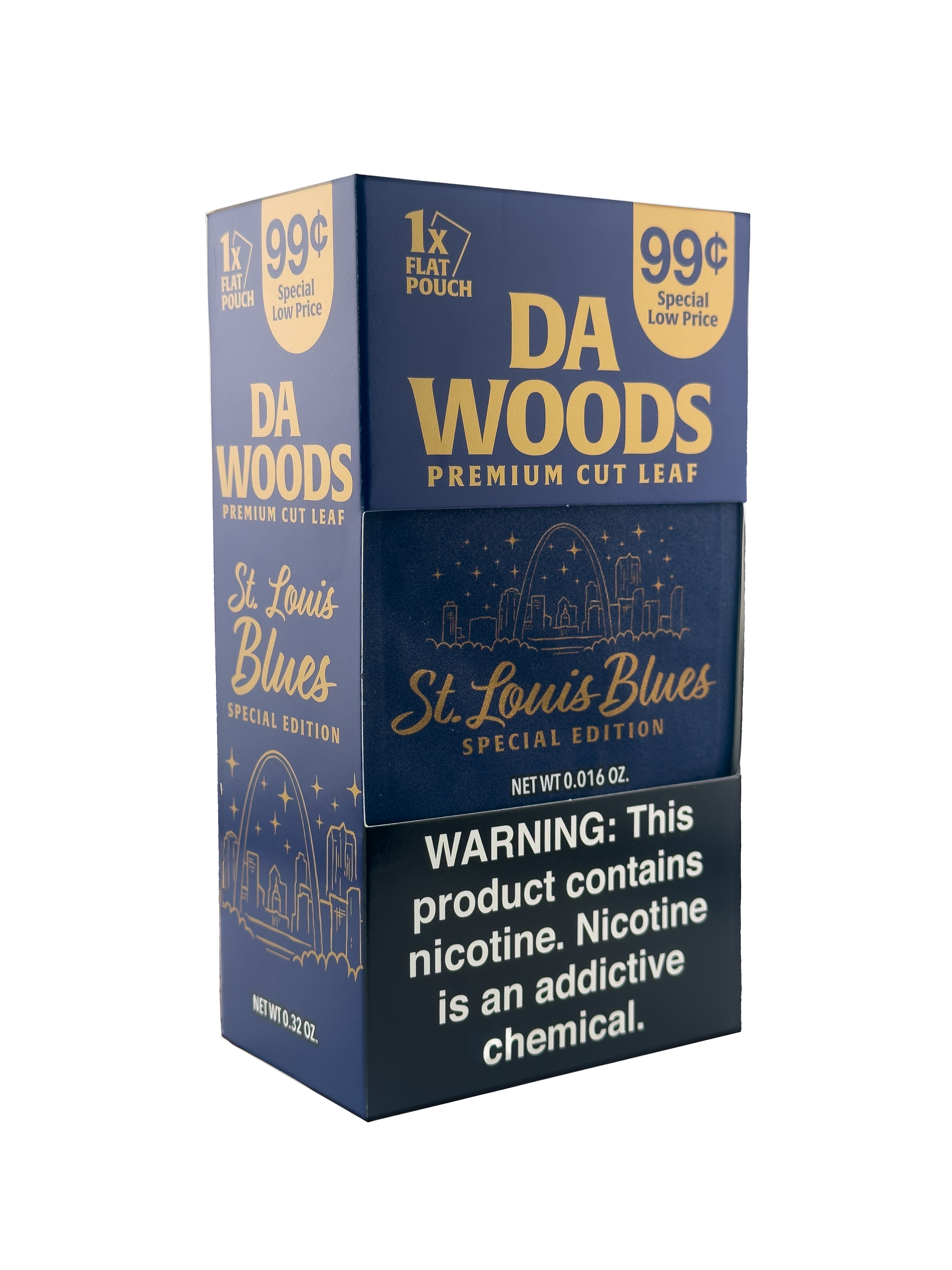 Da Woods Premium Cut Leaf – St. Louis Blues