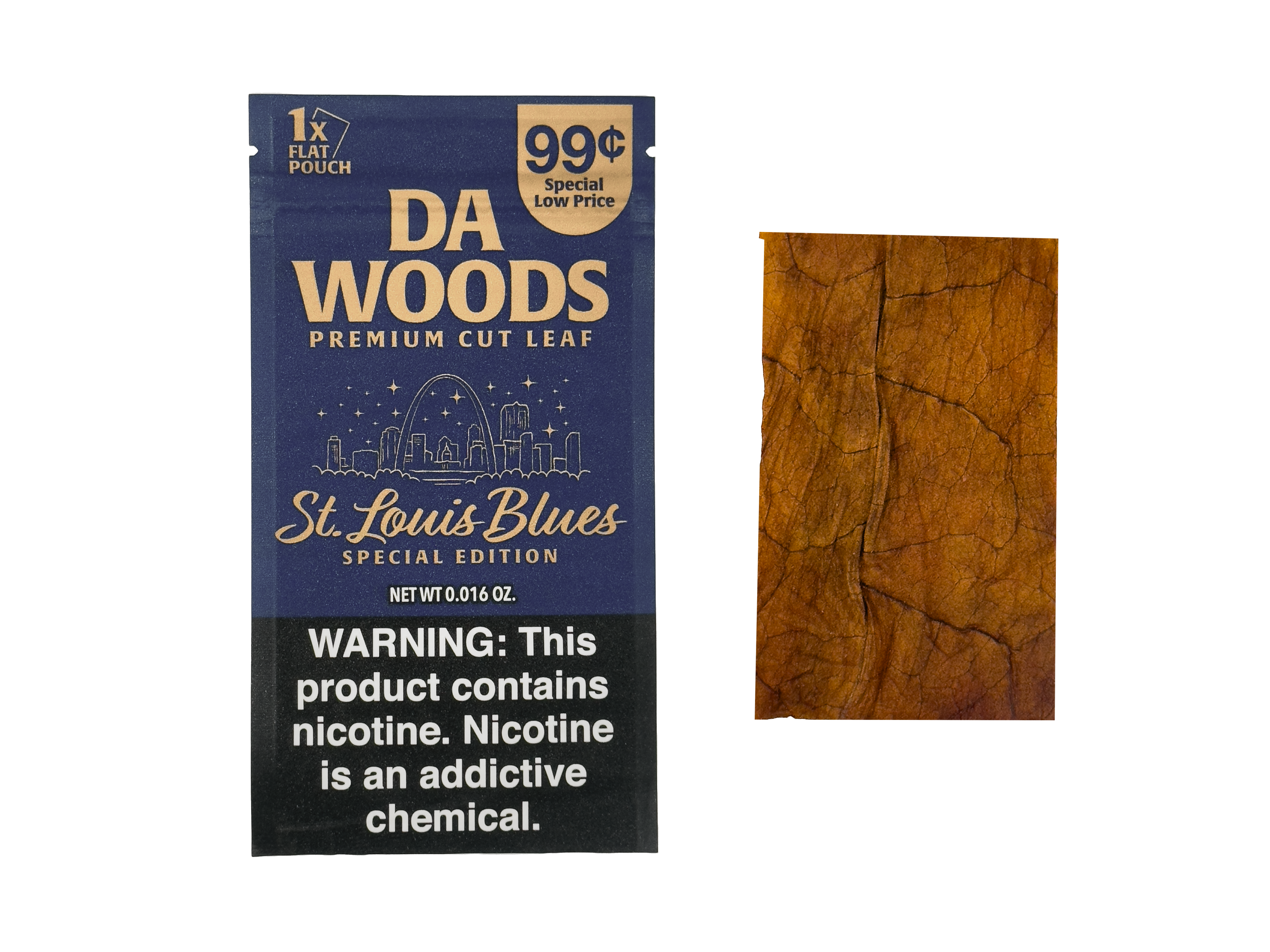 Da Woods Premium Cut Leaf – St. Louis Blues