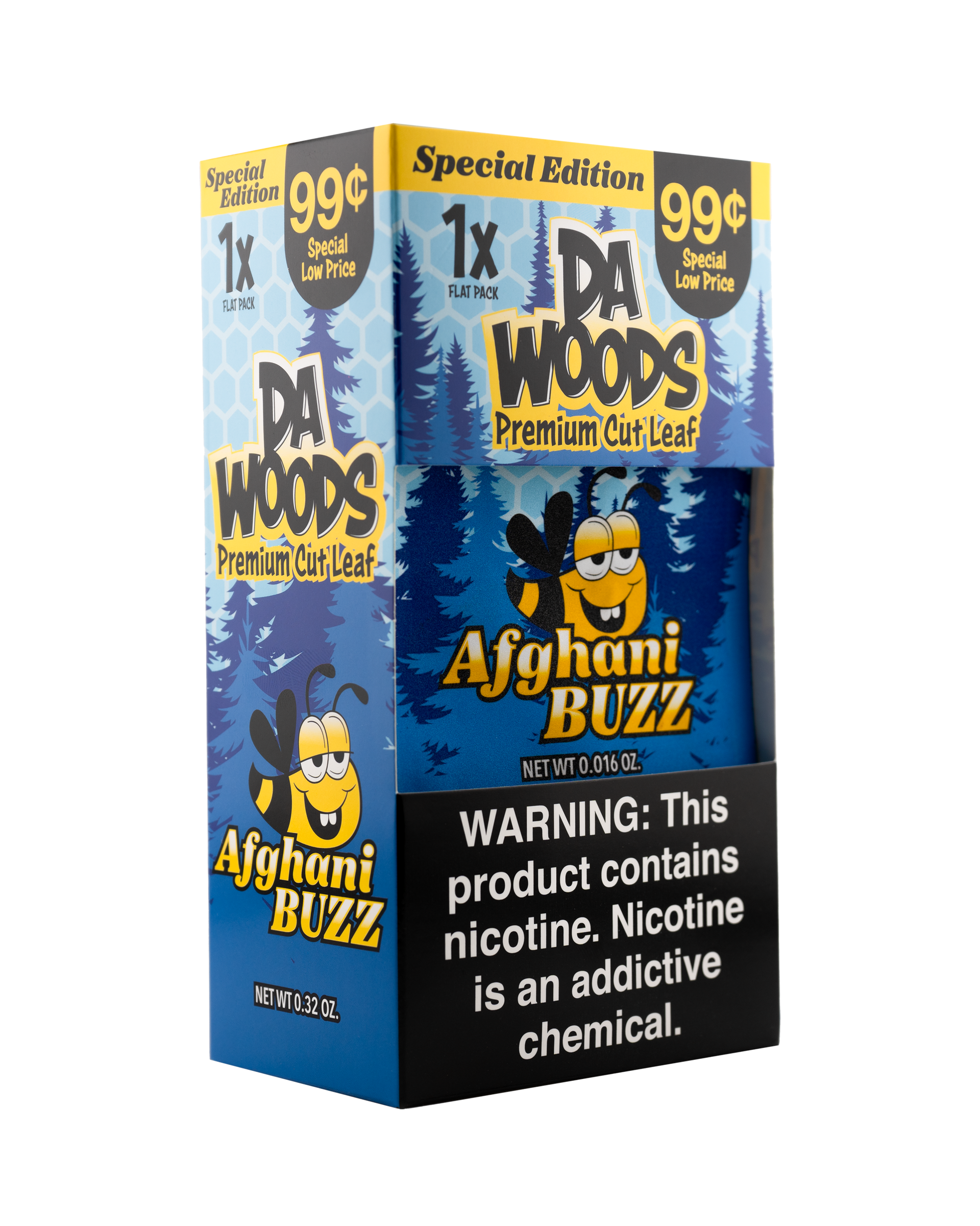 Da Woods Premium Single Cut Loose Leaf - Afghani Buzz
