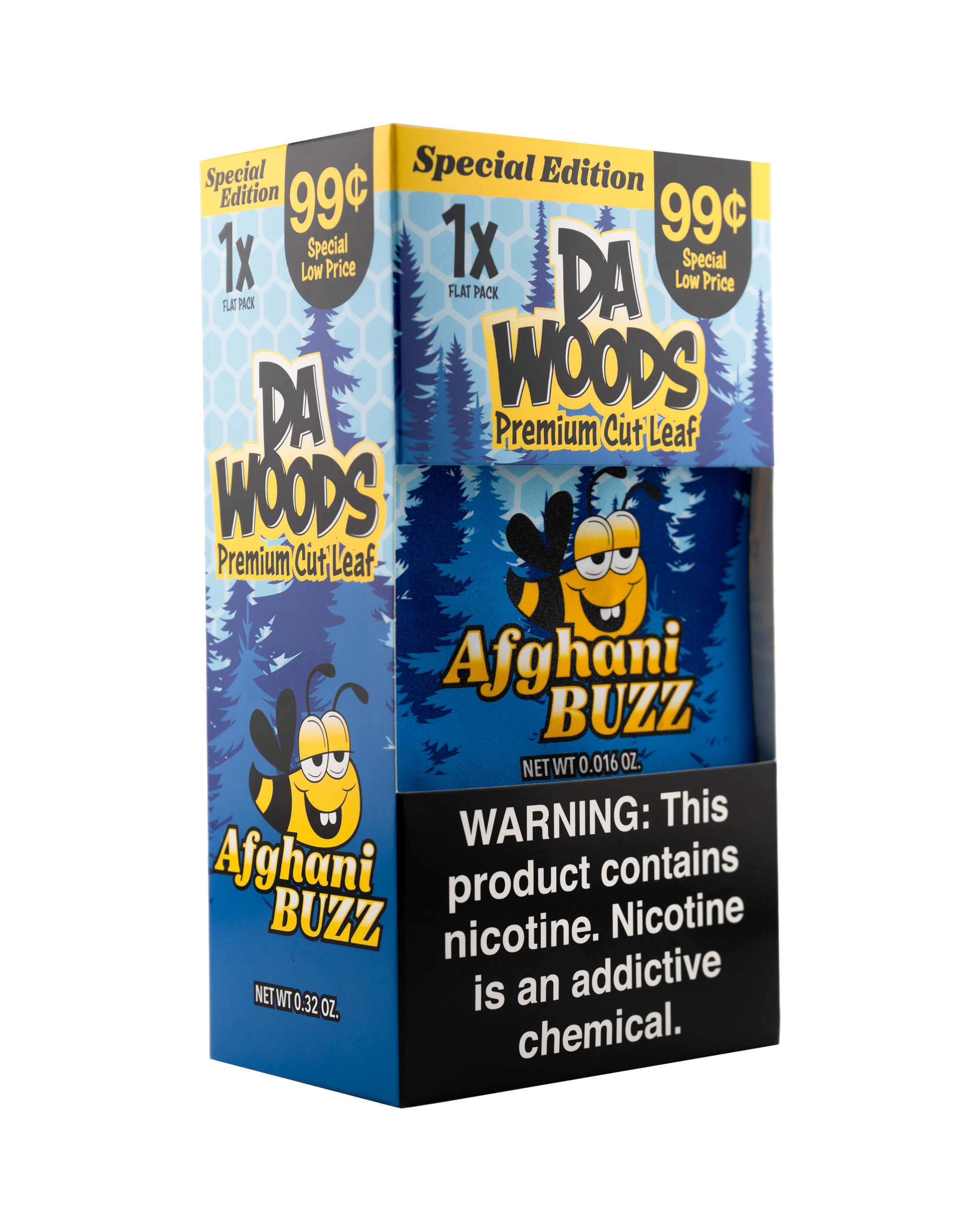 Afghani Buzz – Da Woods Pre-Cut Loose Leaf