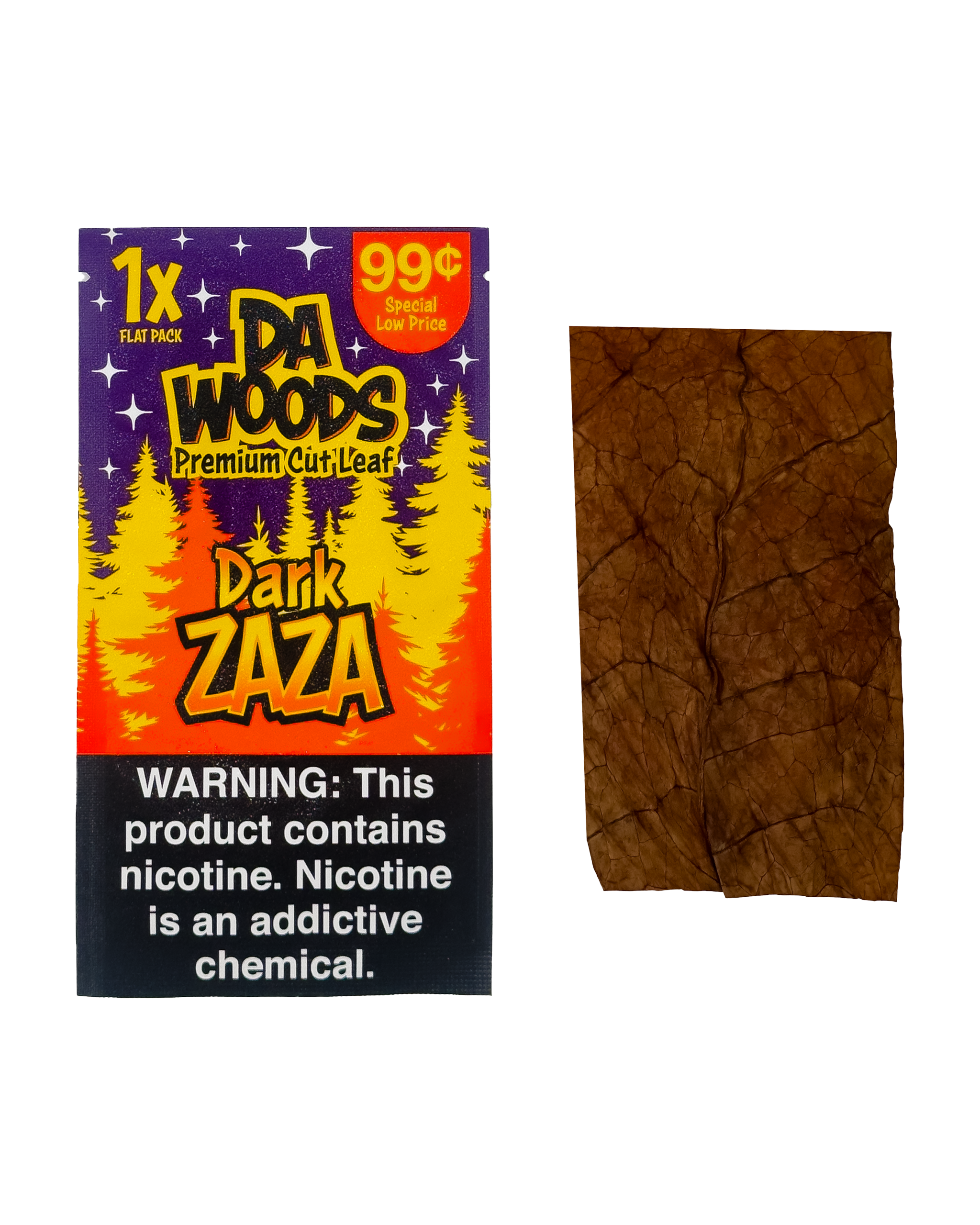 Dark Zaza – Da Woods Pre-Cut Loose Leaf