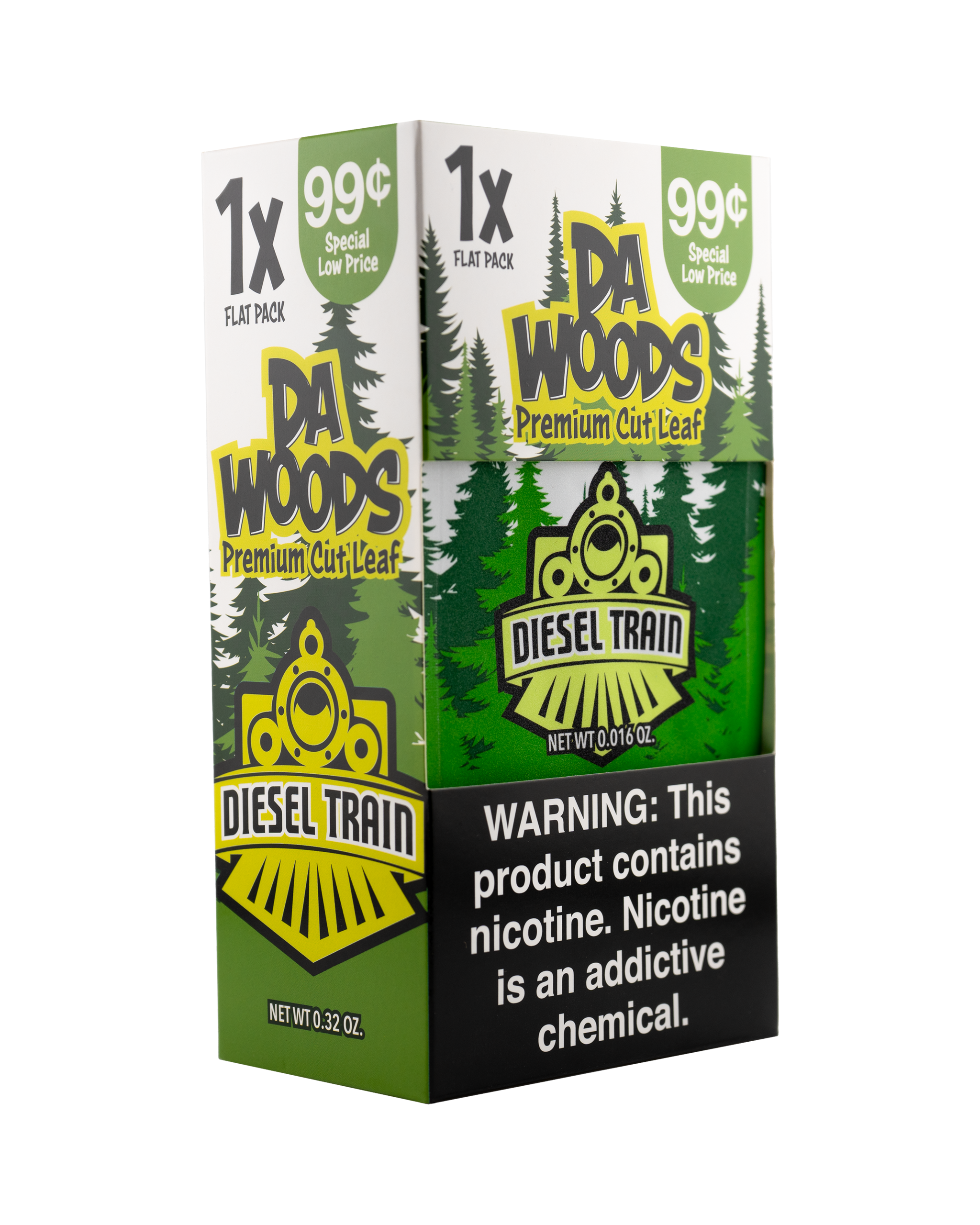 Diesel Train – Da Woods Pre-Cut Loose Leaf