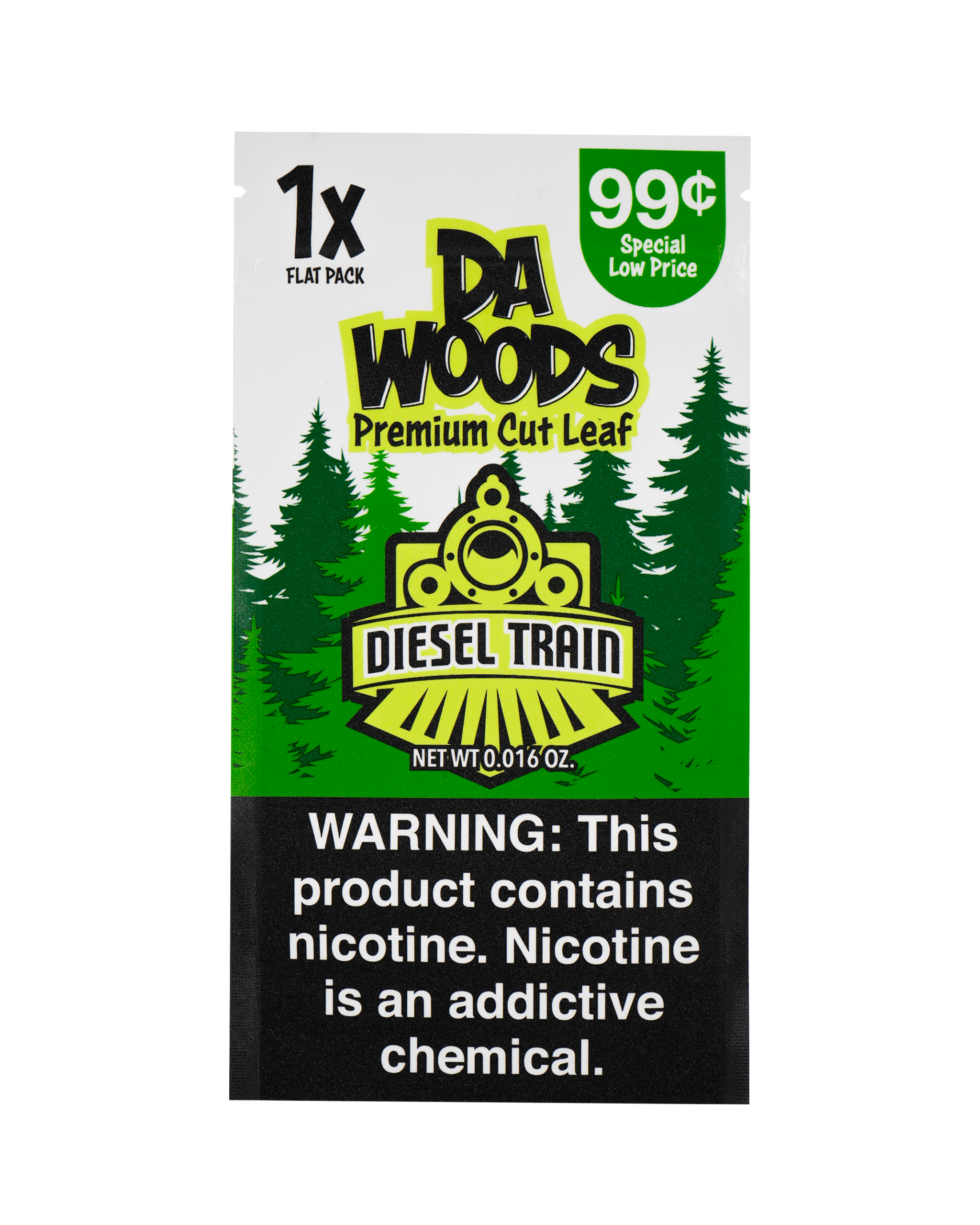 Diesel Train – Da Woods Pre-Cut Loose Leaf