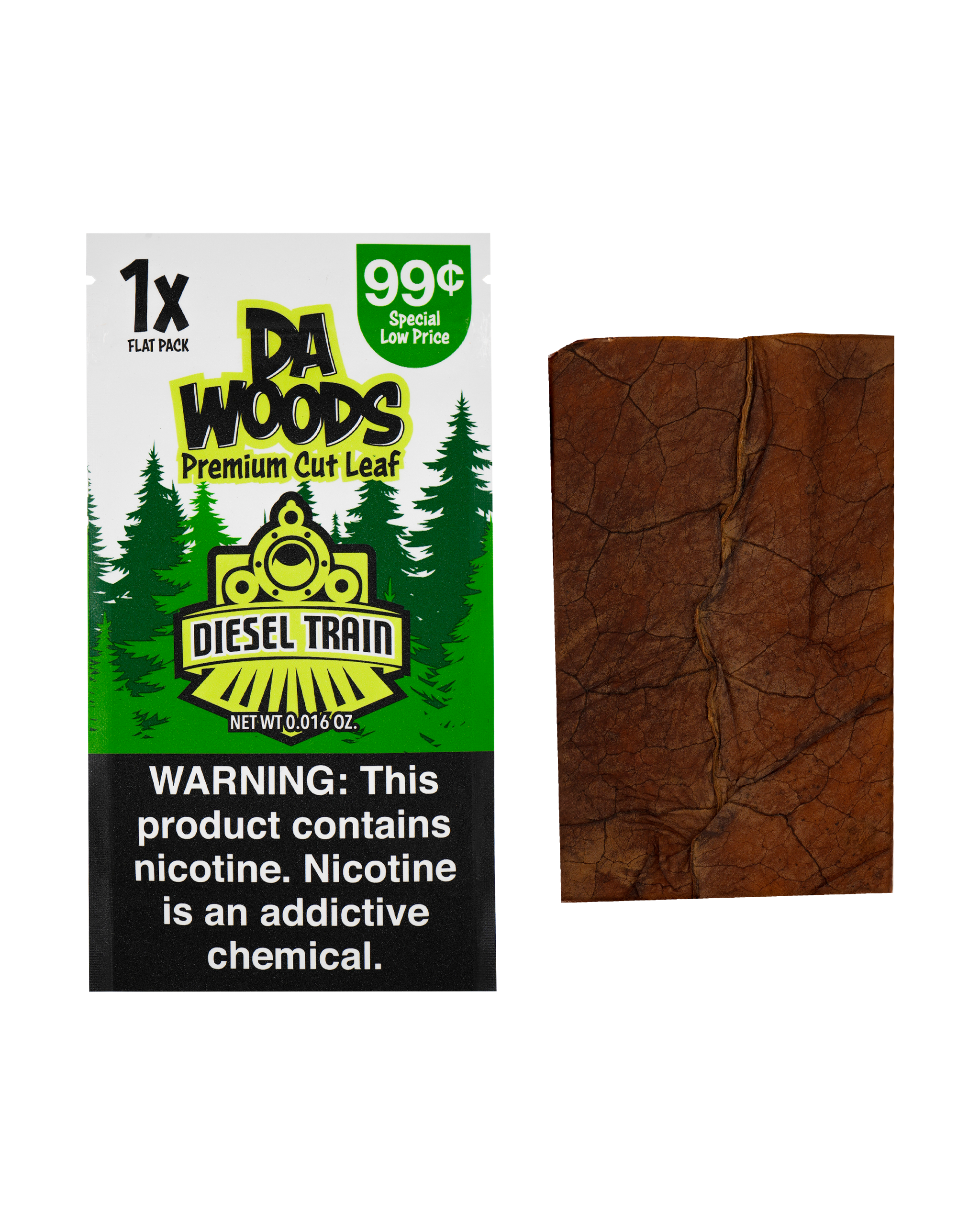 Diesel Train – Da Woods Pre-Cut Loose Leaf