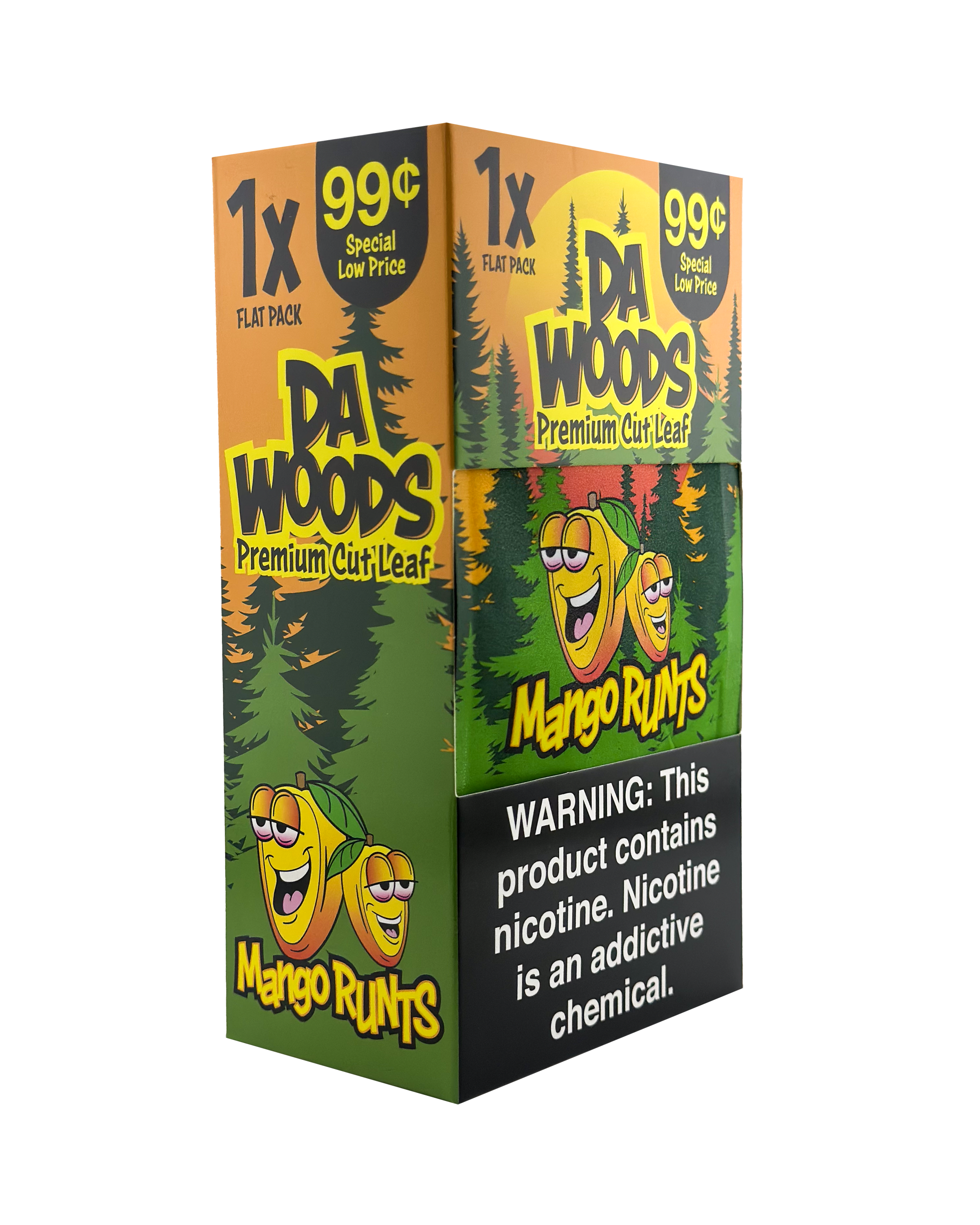 Mango Runts – Da Woods Pre-Cut Loose Leaf