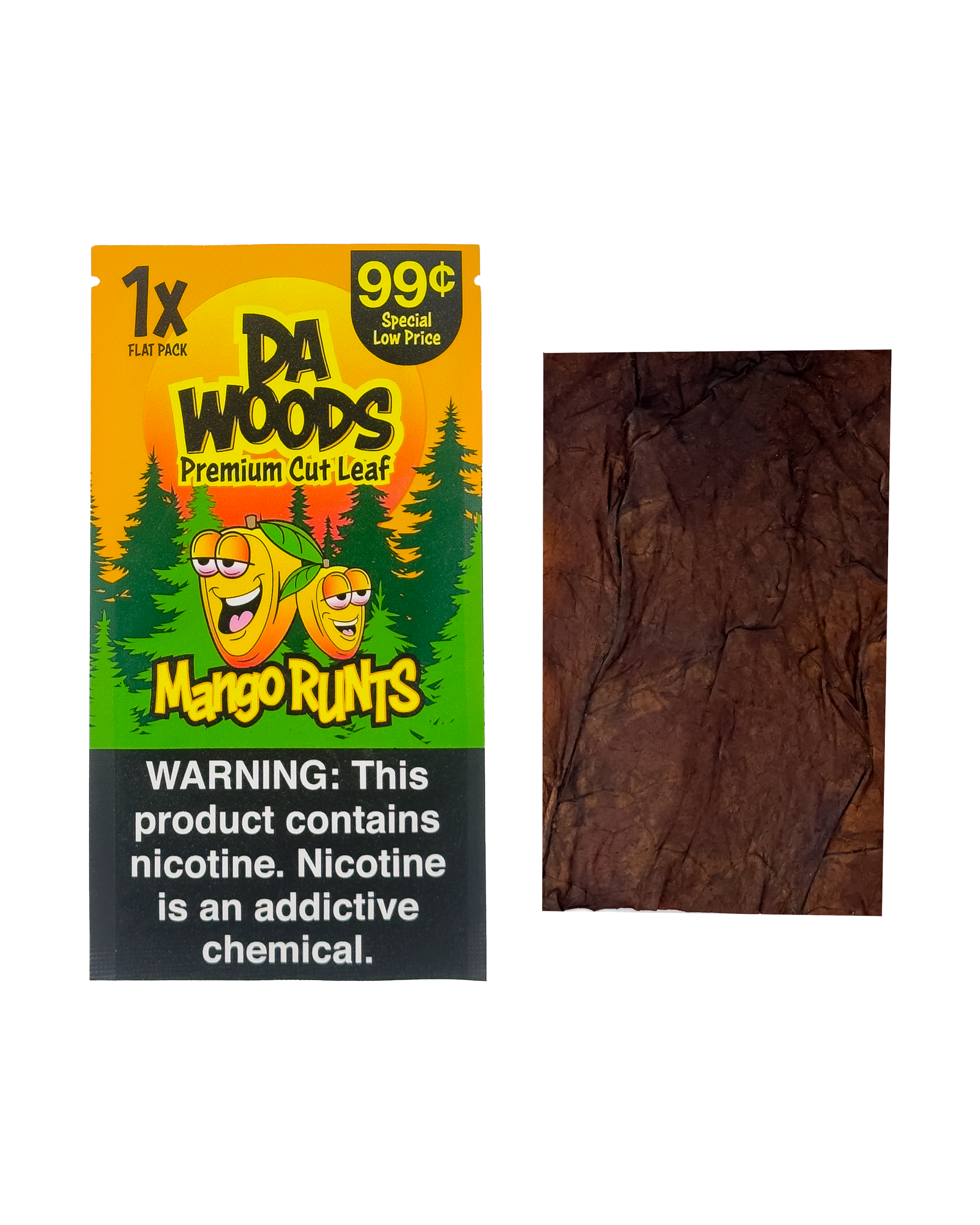 Mango Runts – Da Woods Pre-Cut Loose Leaf
