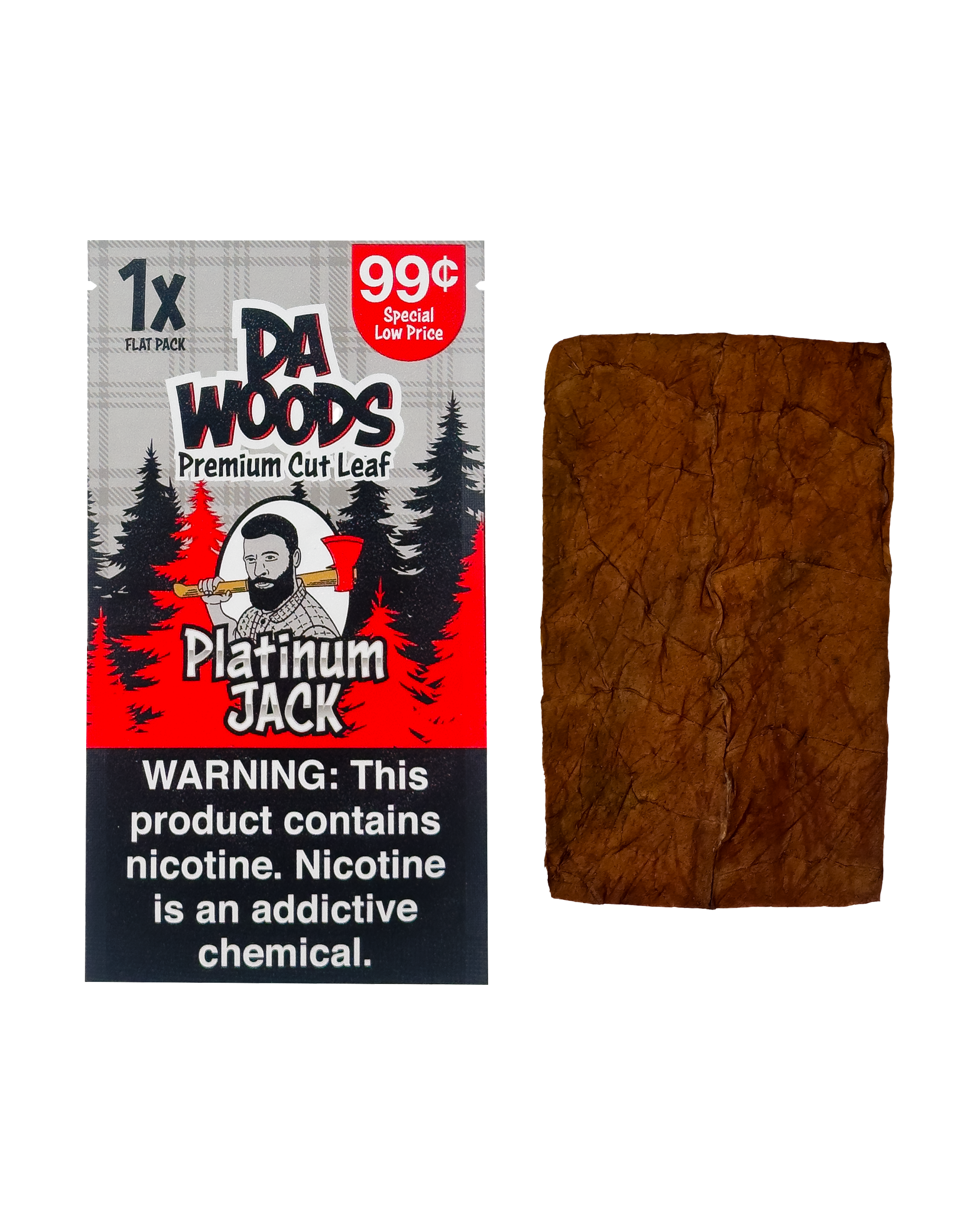 Platinum Jack – Da Woods Pre-Cut Loose Leaf