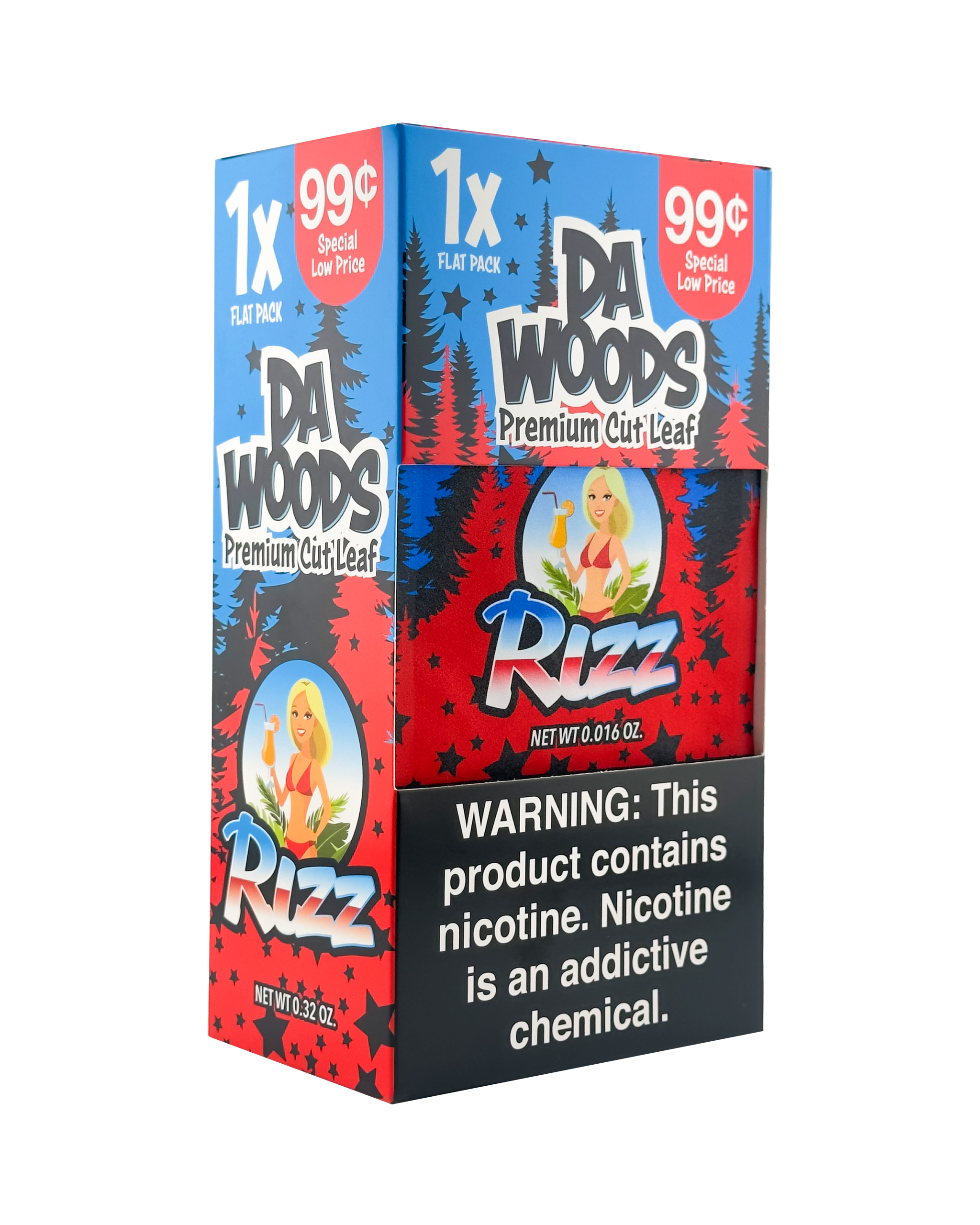 Rizz – Da Woods Pre-Cut Loose Leaf