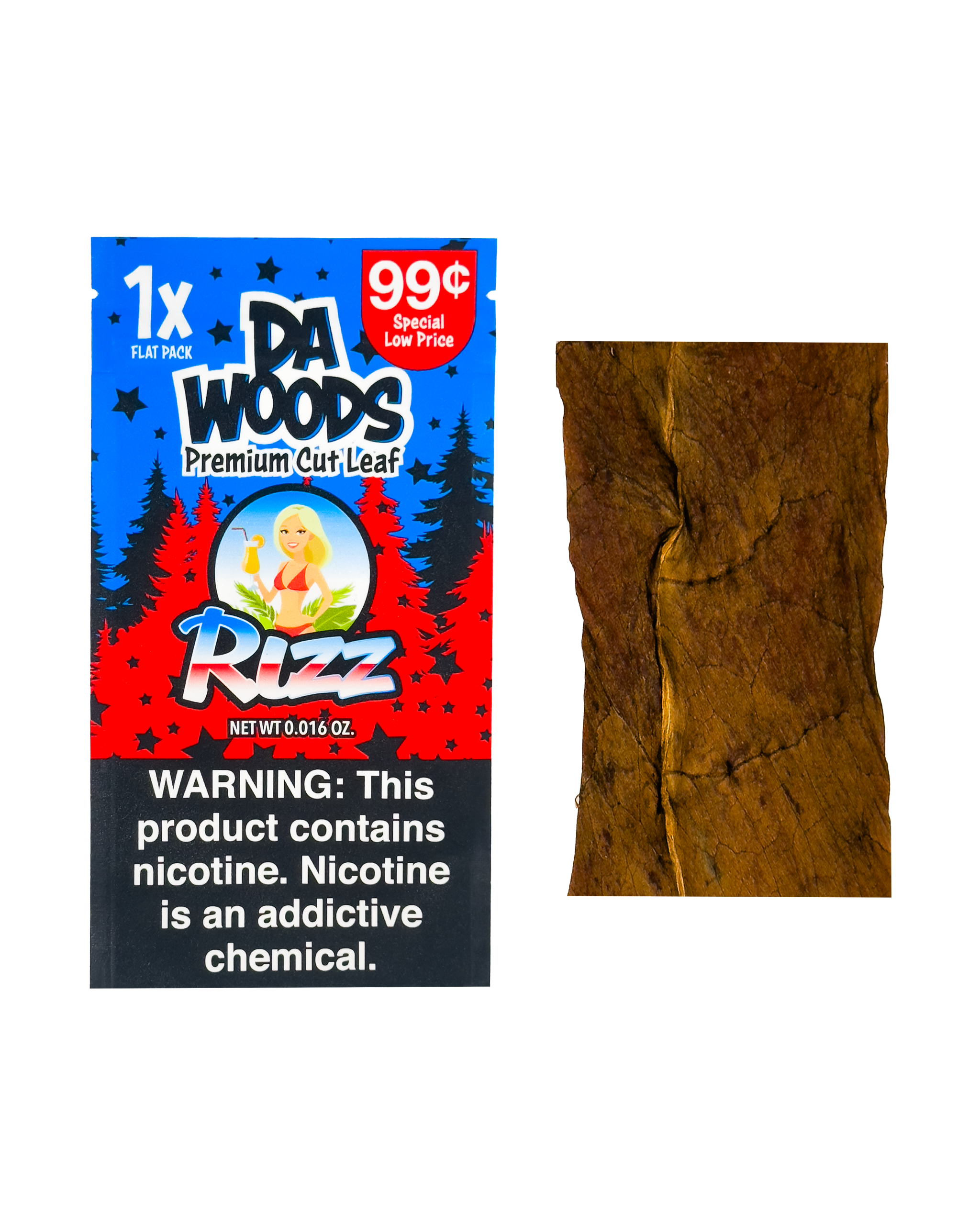 Rizz – Da Woods Pre-Cut Loose Leaf