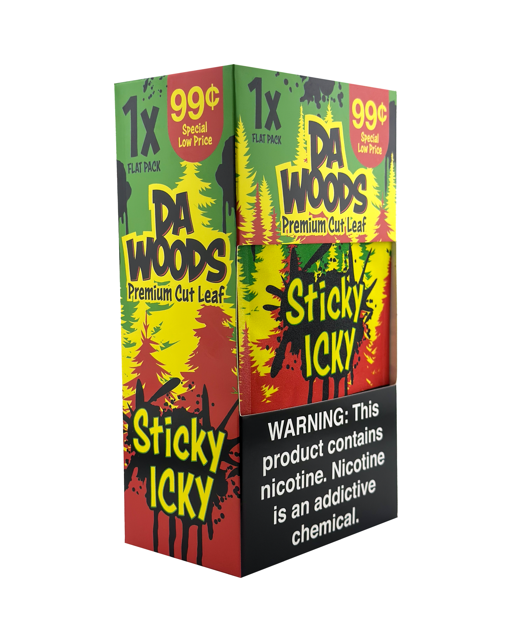 Sticky Icky – Da Woods Pre-Cut Loose Leaf