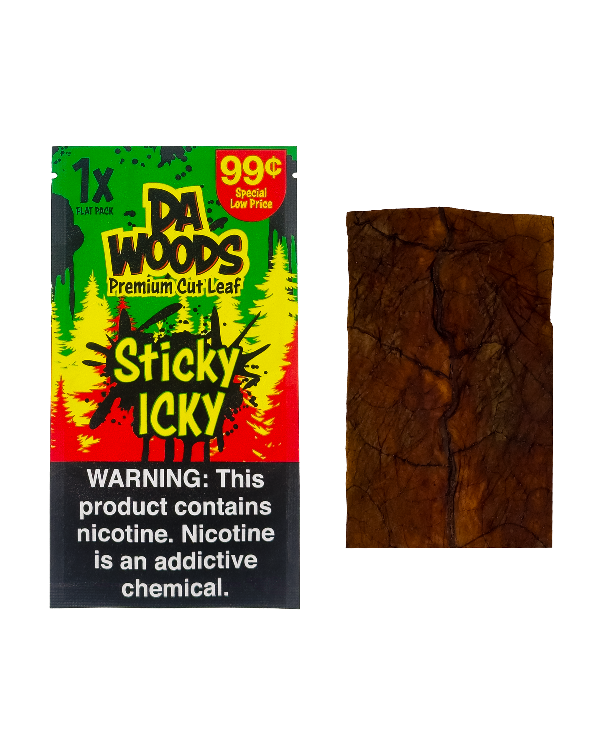 Sticky Icky – Da Woods Pre-Cut Loose Leaf