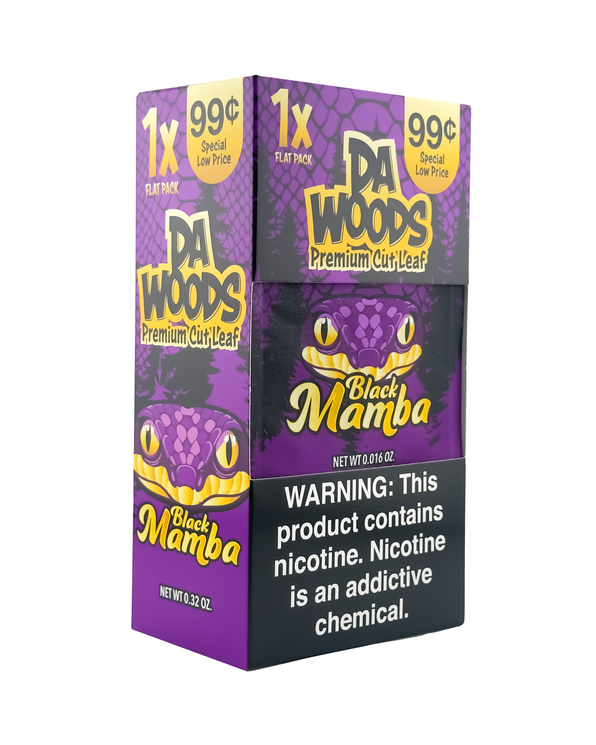 Black Mamba – Da Woods Pre-Cut Loose Leaf