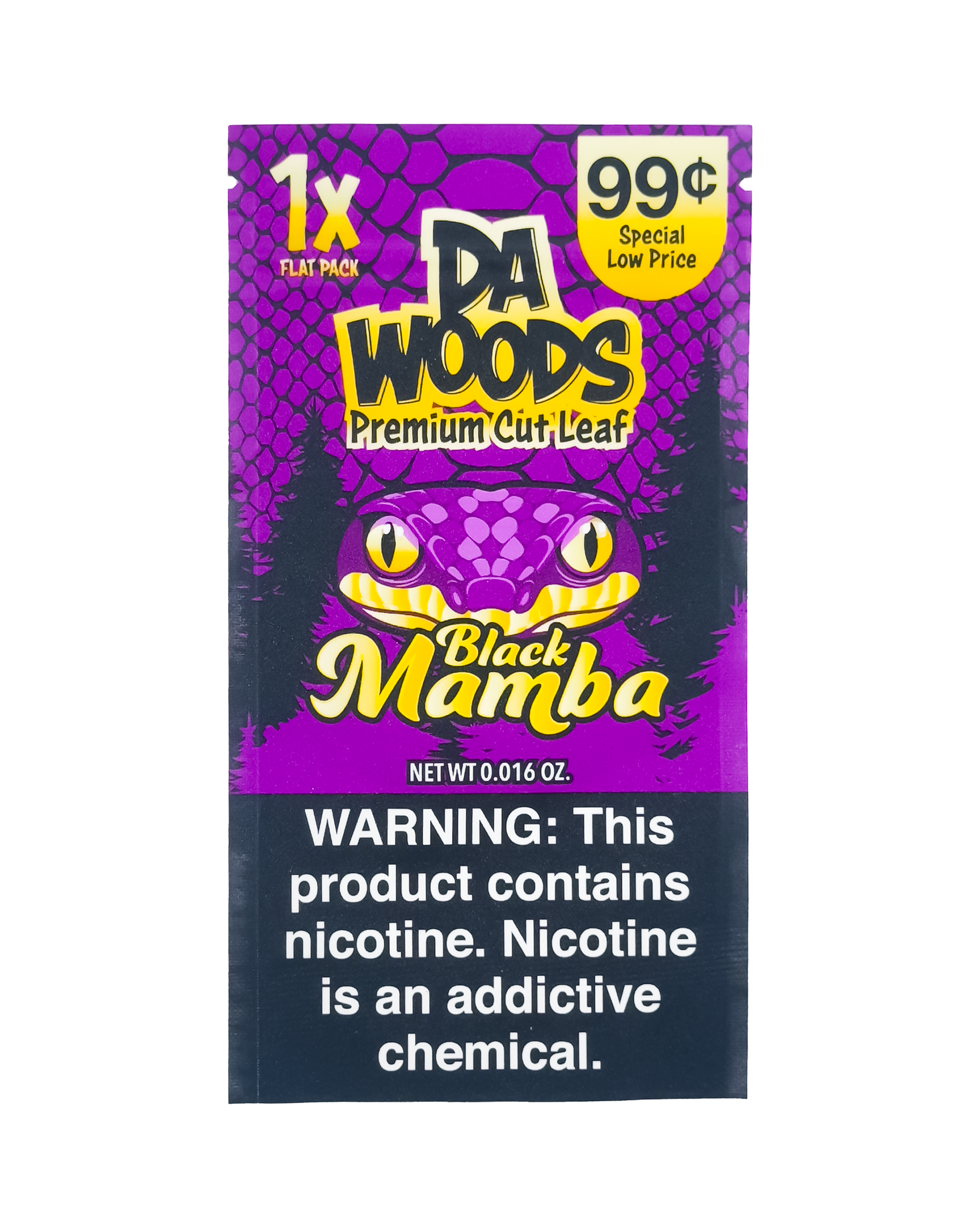 Black Mamba – Da Woods Pre-Cut Loose Leaf