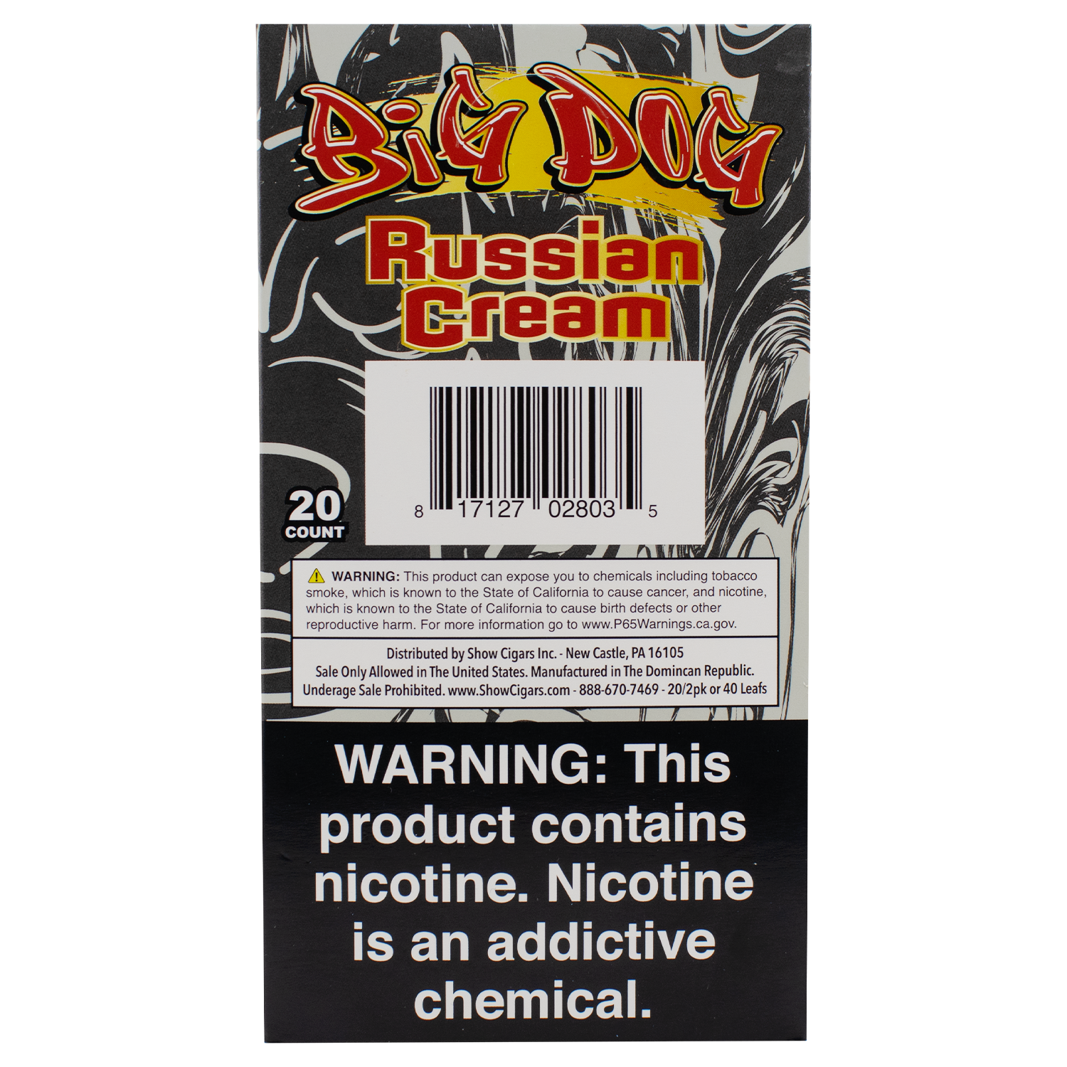Russian Cream Big Dog 2X Pre Cut Loose Leaf
