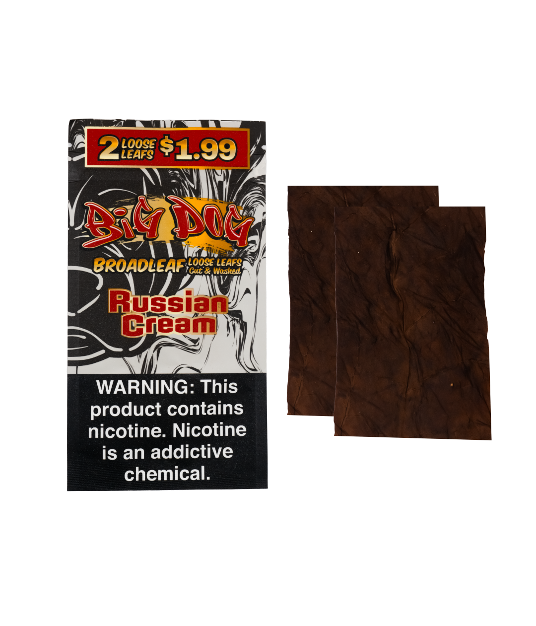 Russian Cream Big Dog 2X Pre Cut Loose Leaf