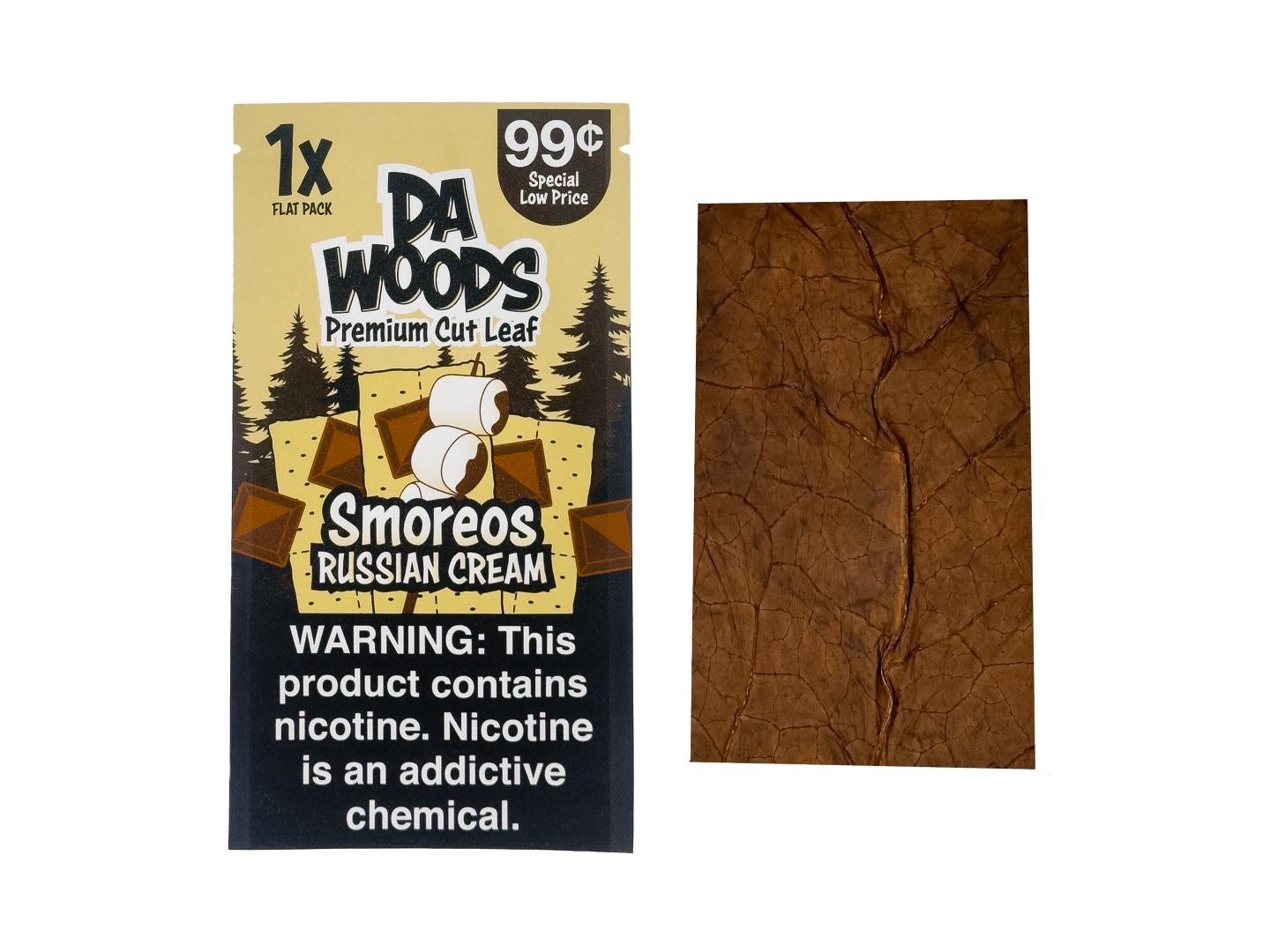 Da Woods S’mores Russian Cream Pre Cut Loose Leaf