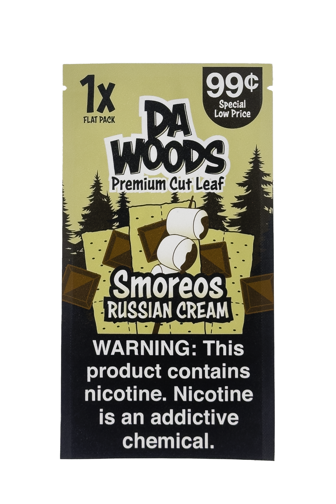 Da Woods Pre-Cut Loose Leaf – Smores Russian Cream